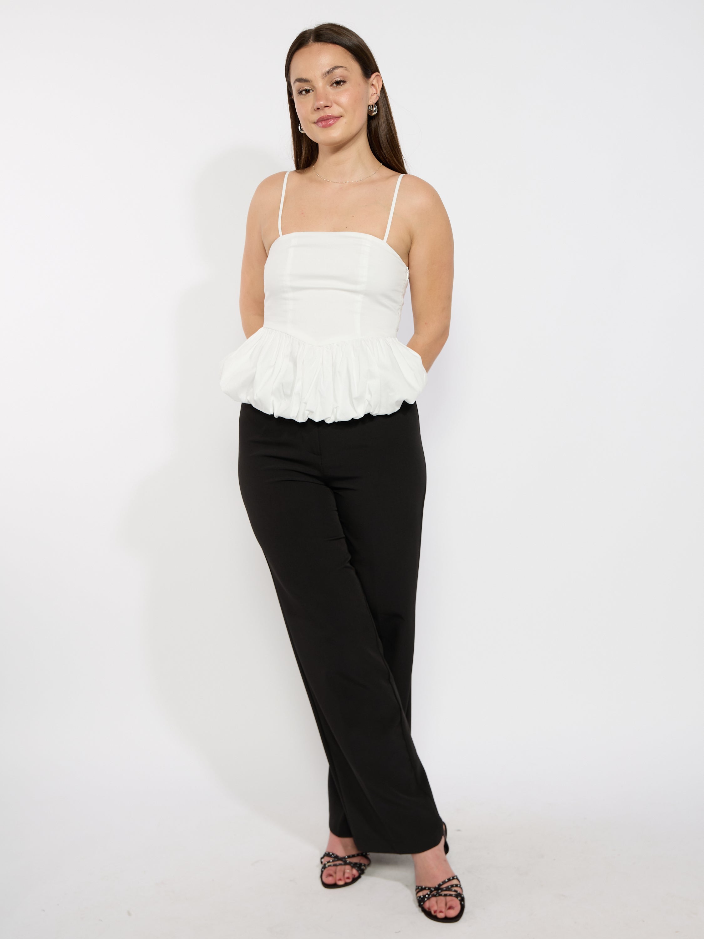 Blakely Poplin Top
