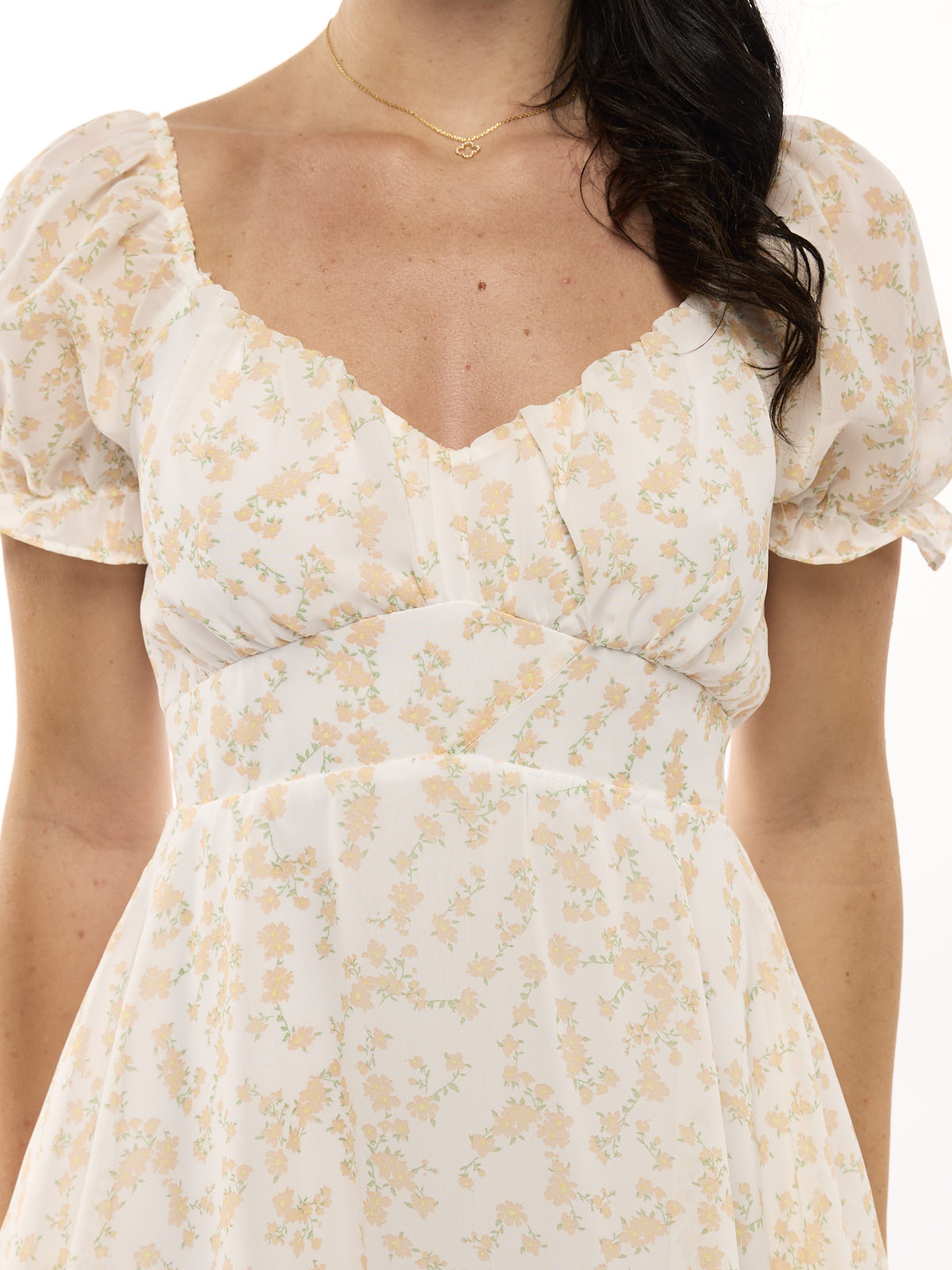 Alessandra Floral Short Sleeve Romper