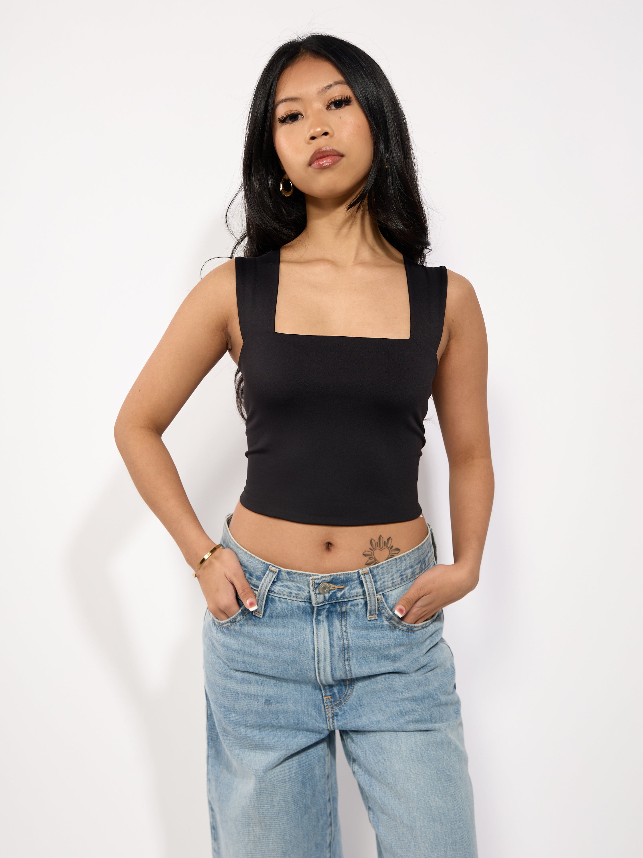 Second Skin Clare Crop Top