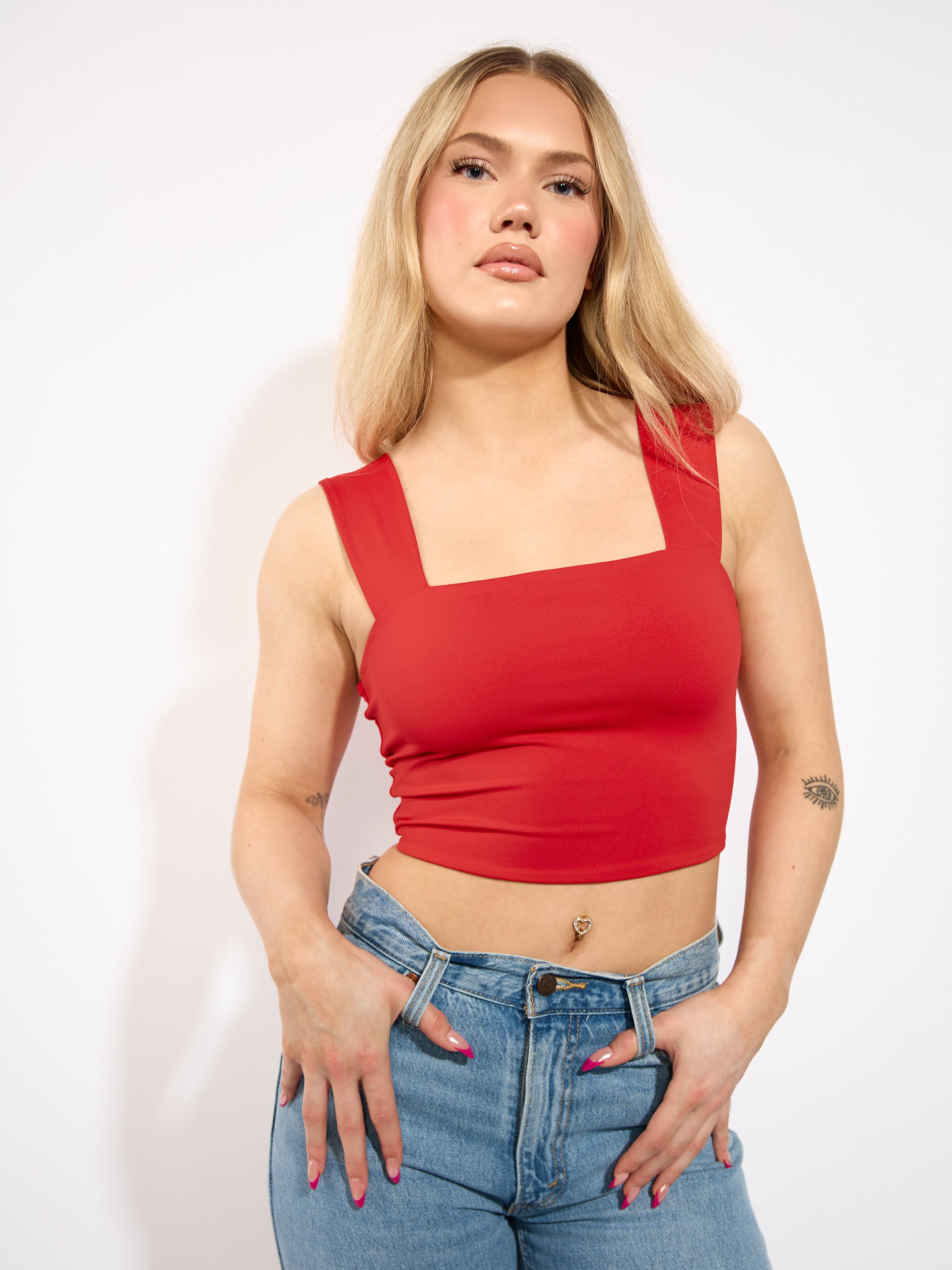 Second Skin Clare Crop Top