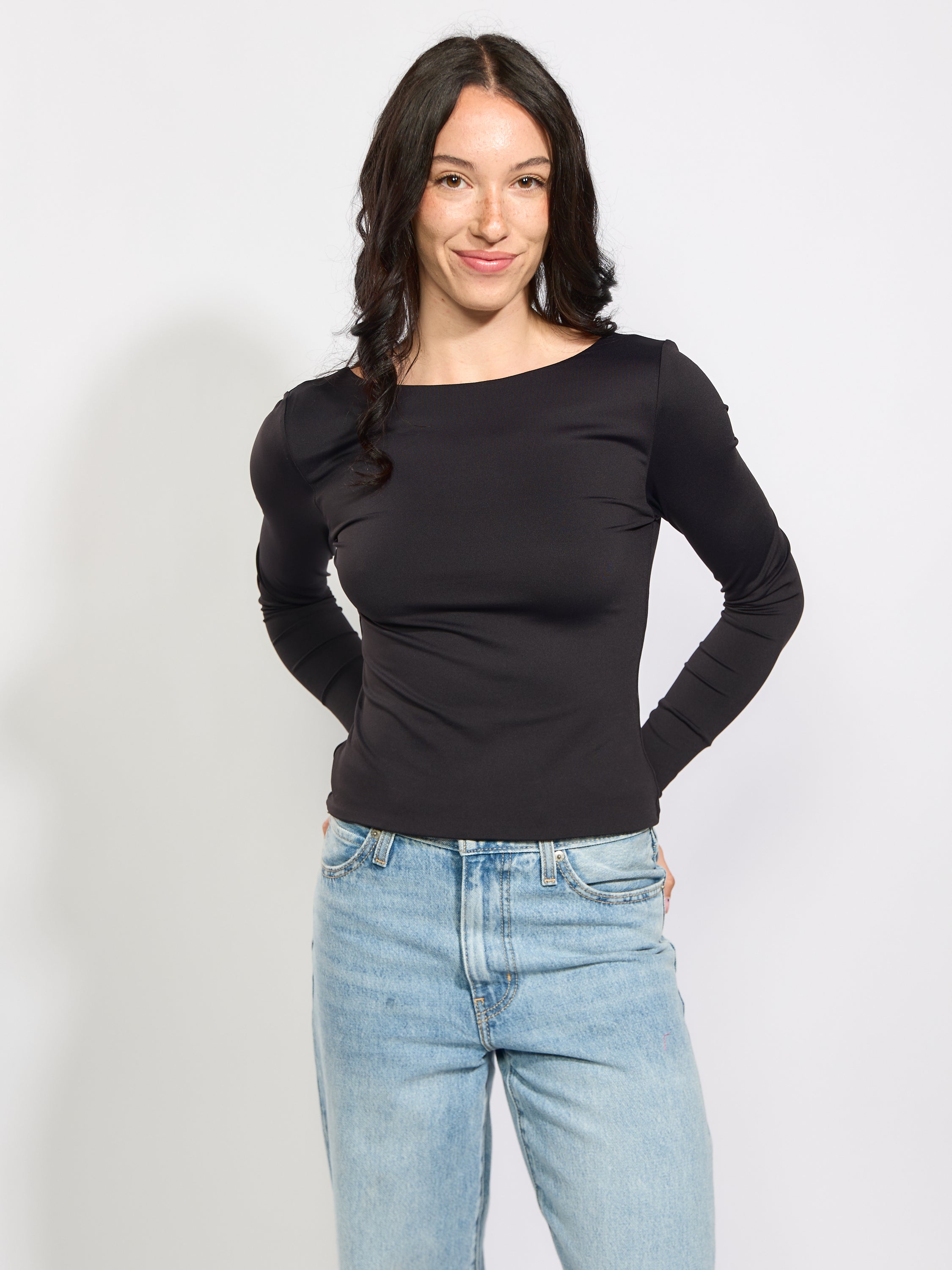 Second Skin Brida Cap Sleeve Top
