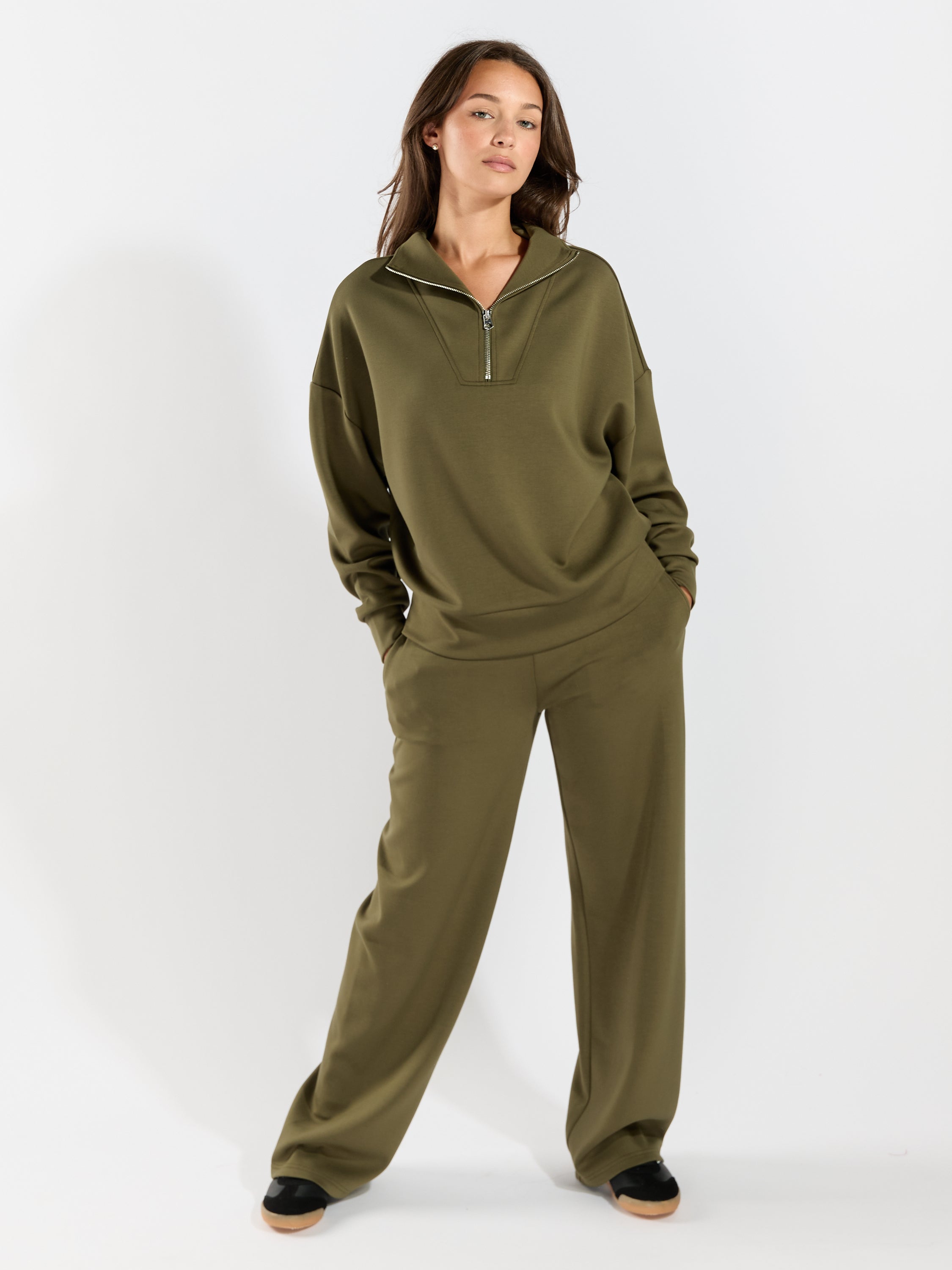 Seanni Scuba 1/4 Zip Crewneck