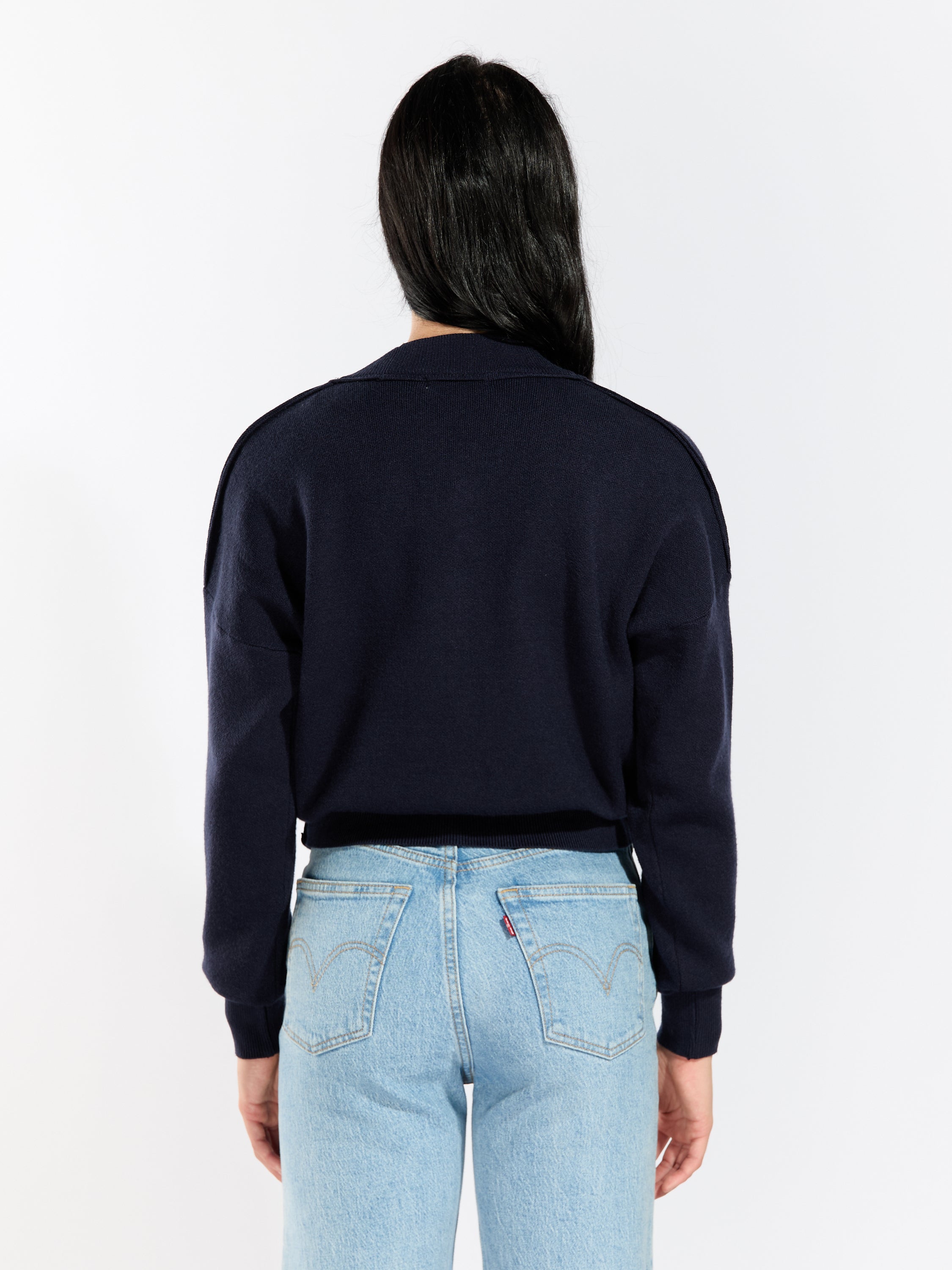 Regi Oversized Gold Button Cardigan