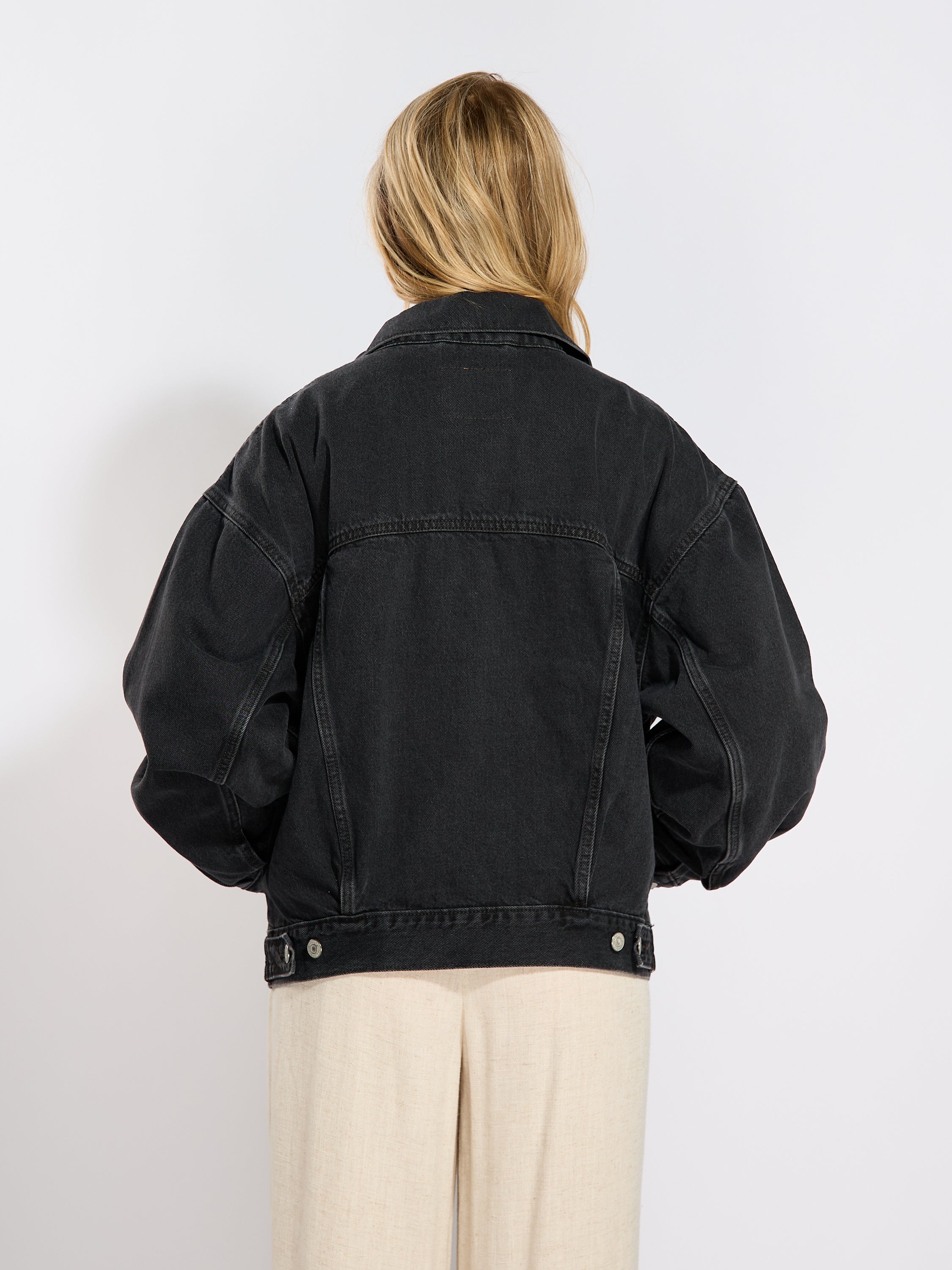 Levi's 90s Trucker Black Denim Jacket