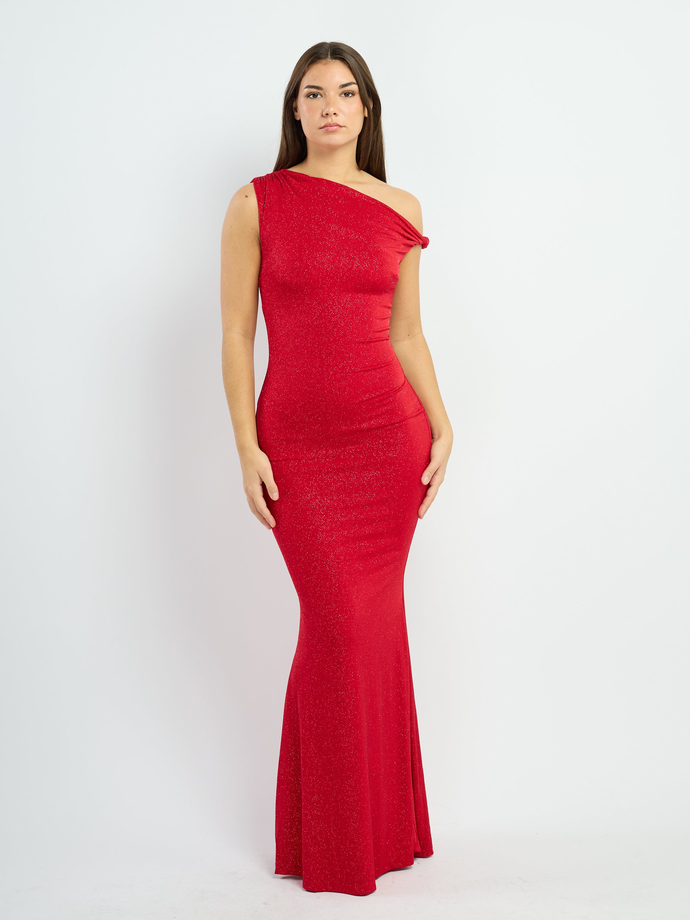 Veda Slinky Glitter Maxi Dress