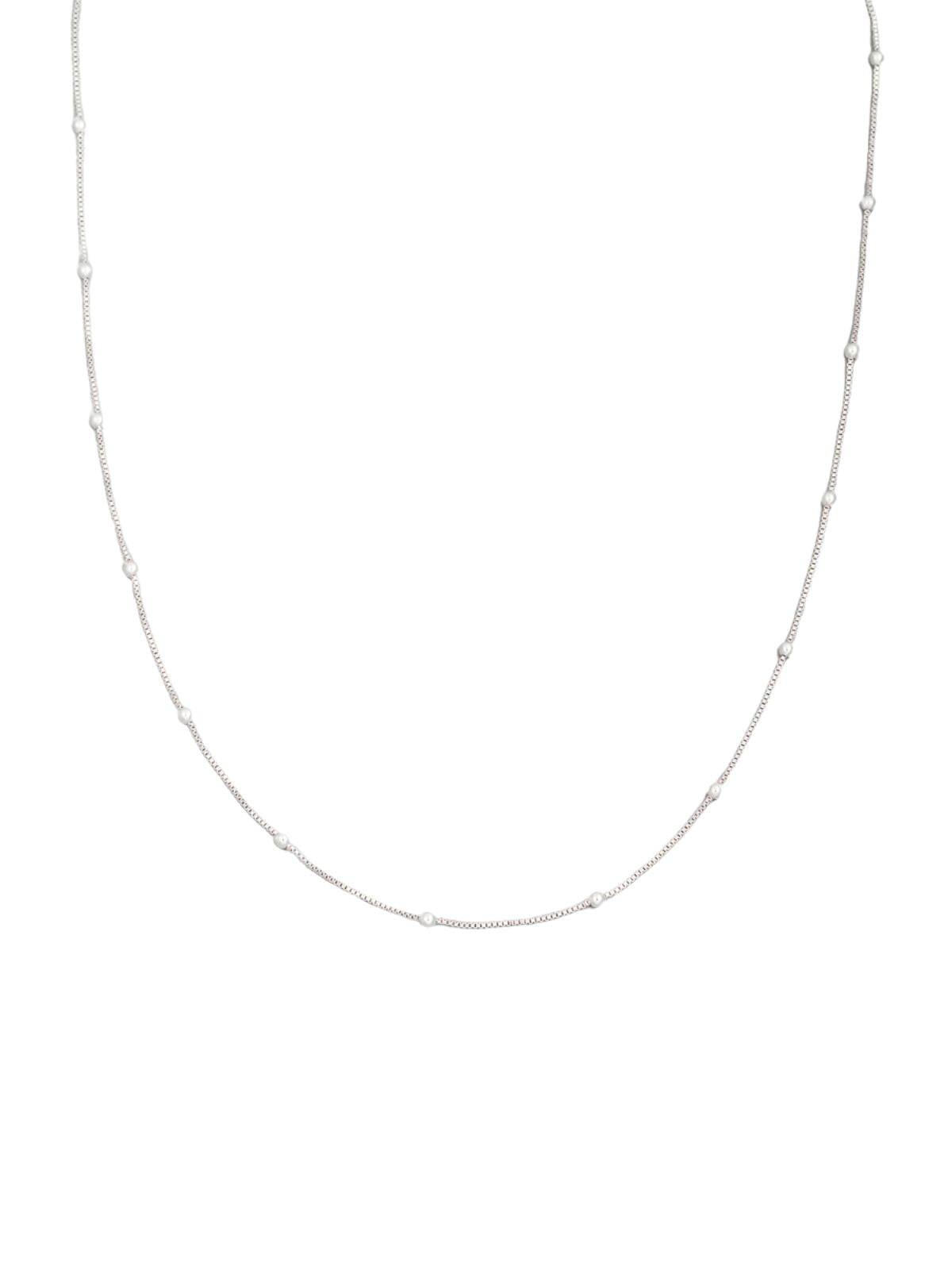 Dainty Chain with Beads Necklace
