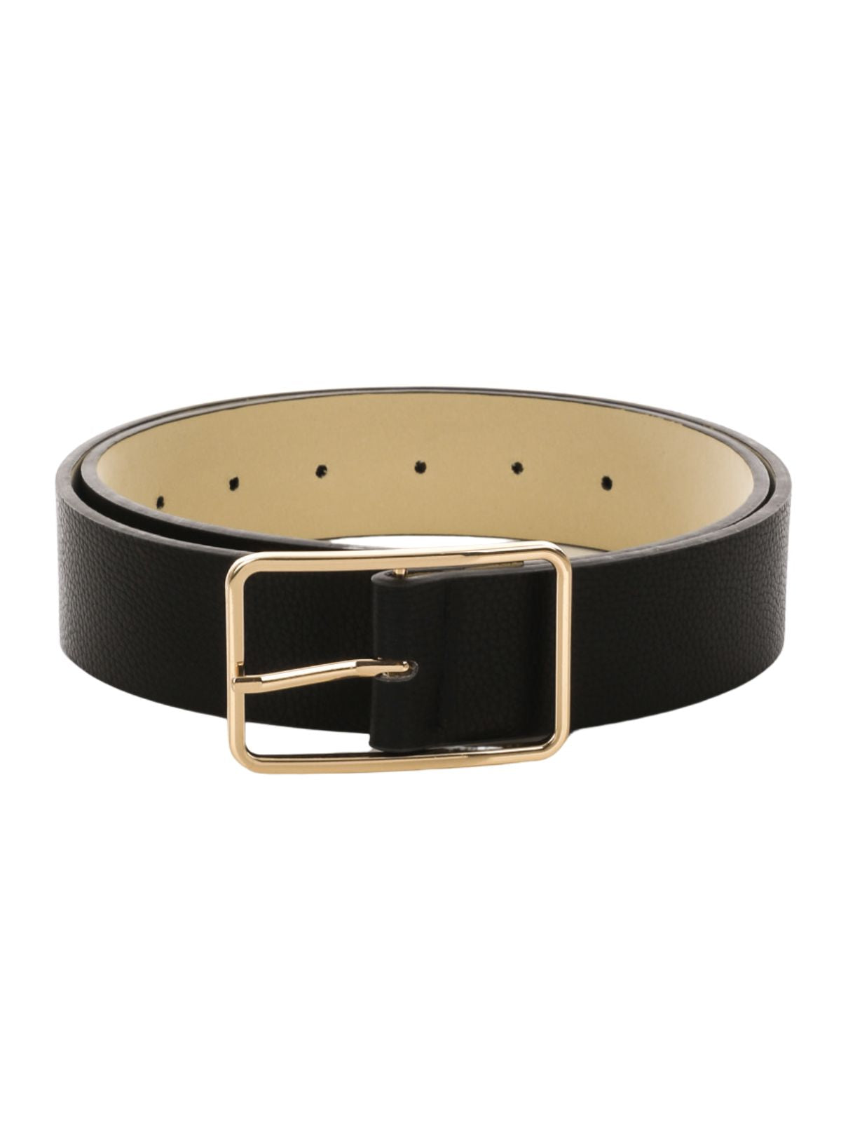 Thin Rectangle Buckle Belt