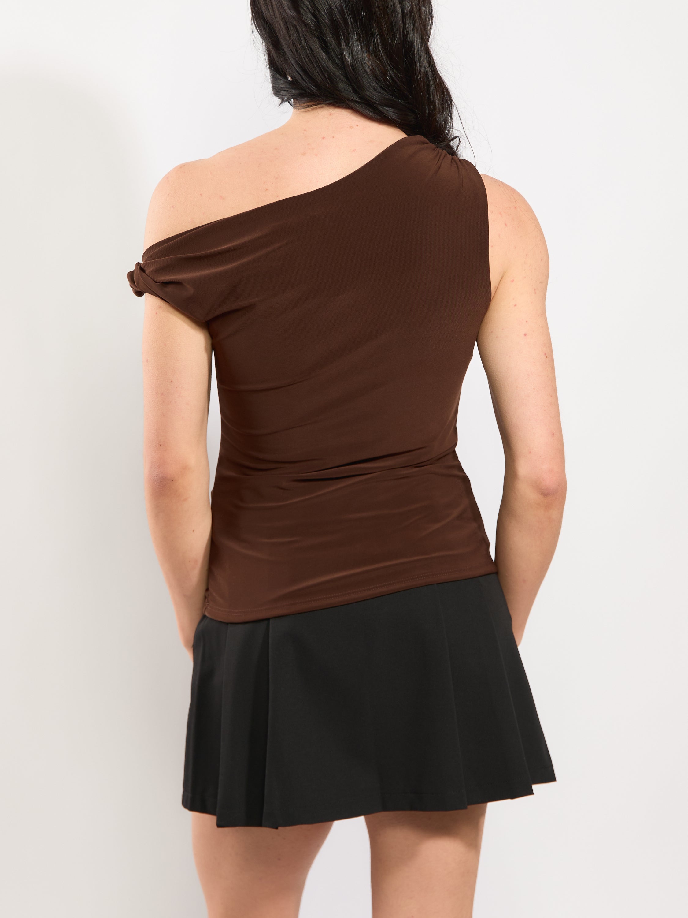 Veda Twist Shoulder Top