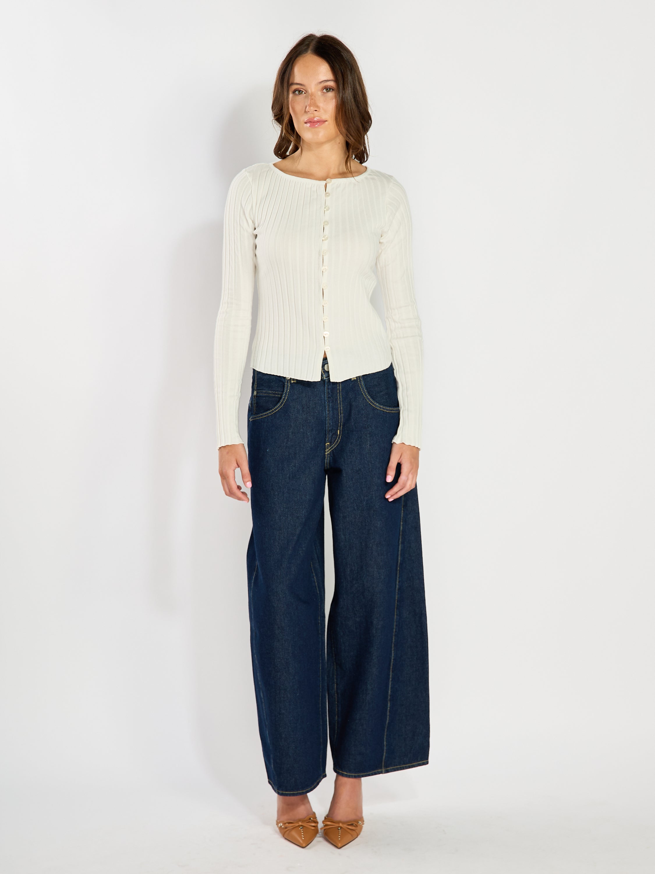 Free People Tilly Long Sleeve Knit
