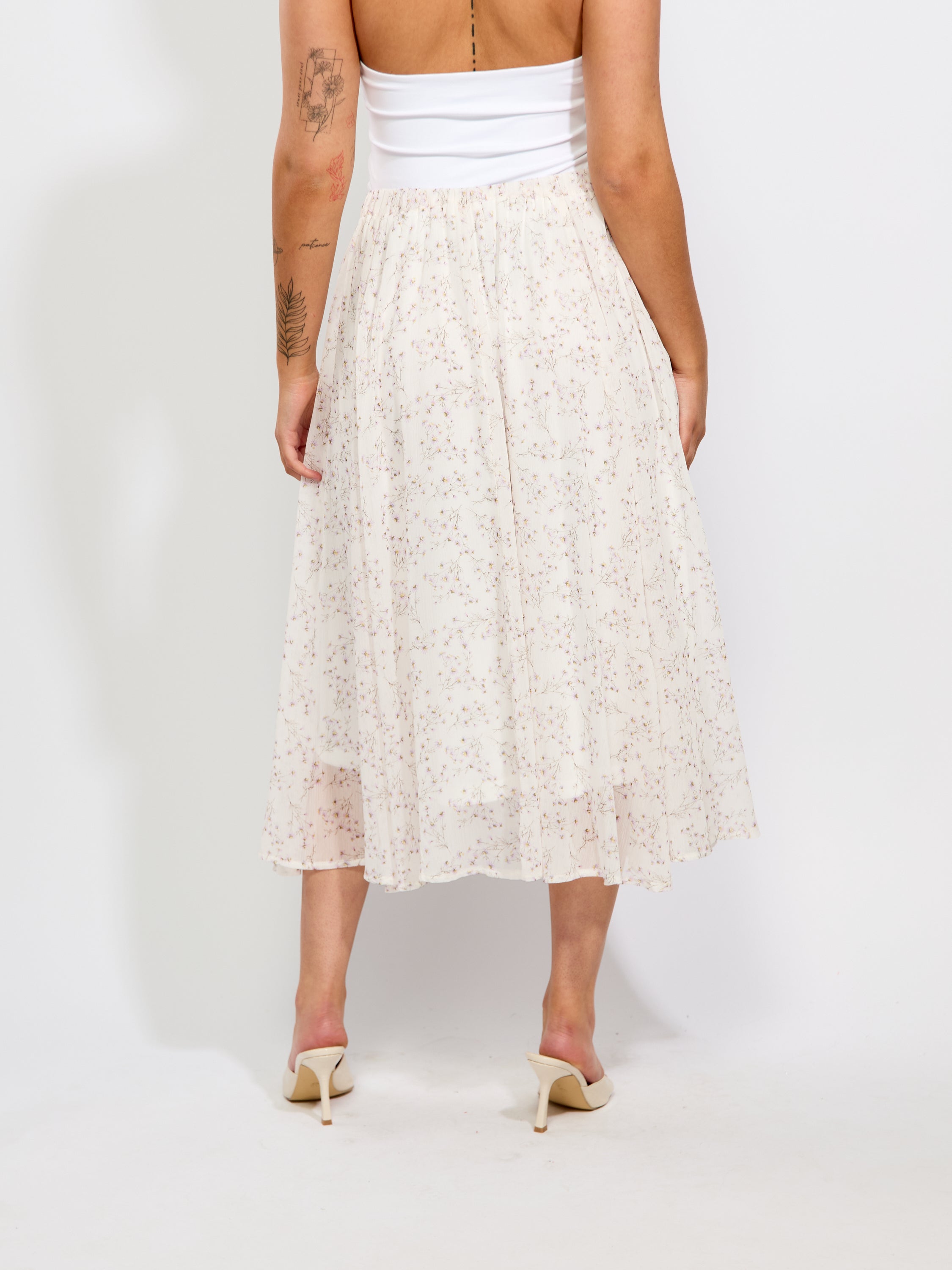 June Floral Skirt