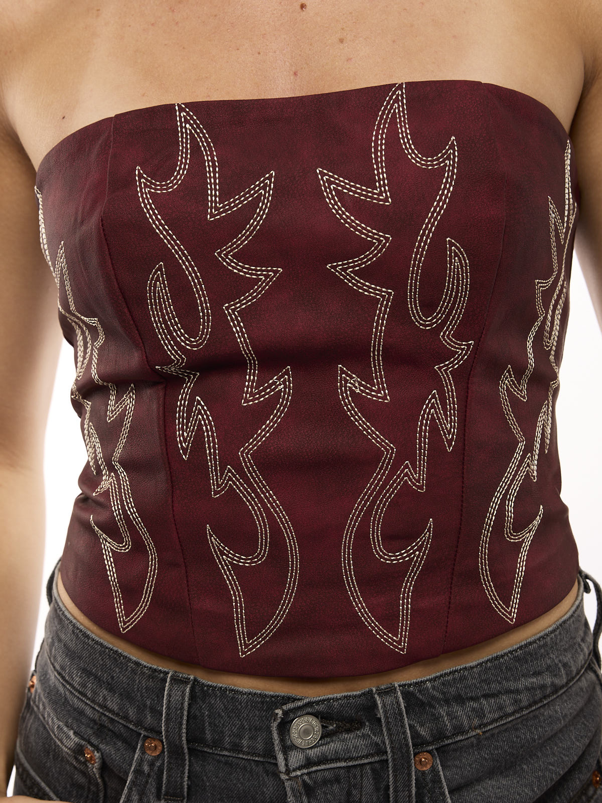 Beckee Western Corset Top