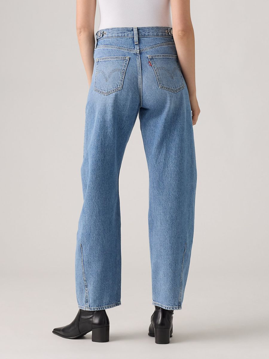 Levi's Cinch Barrel Let Love In Jeans