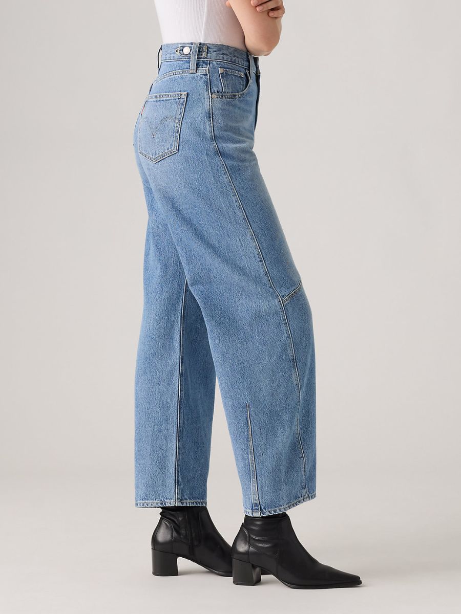 Levi's Cinch Barrel Let Love In Jeans