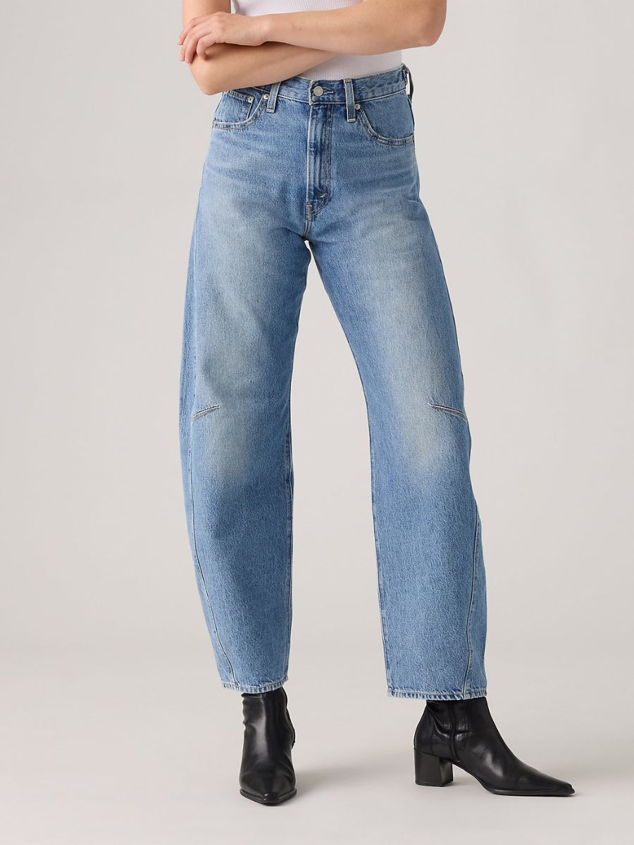 Levi's Cinch Barrel Let Love In Jeans