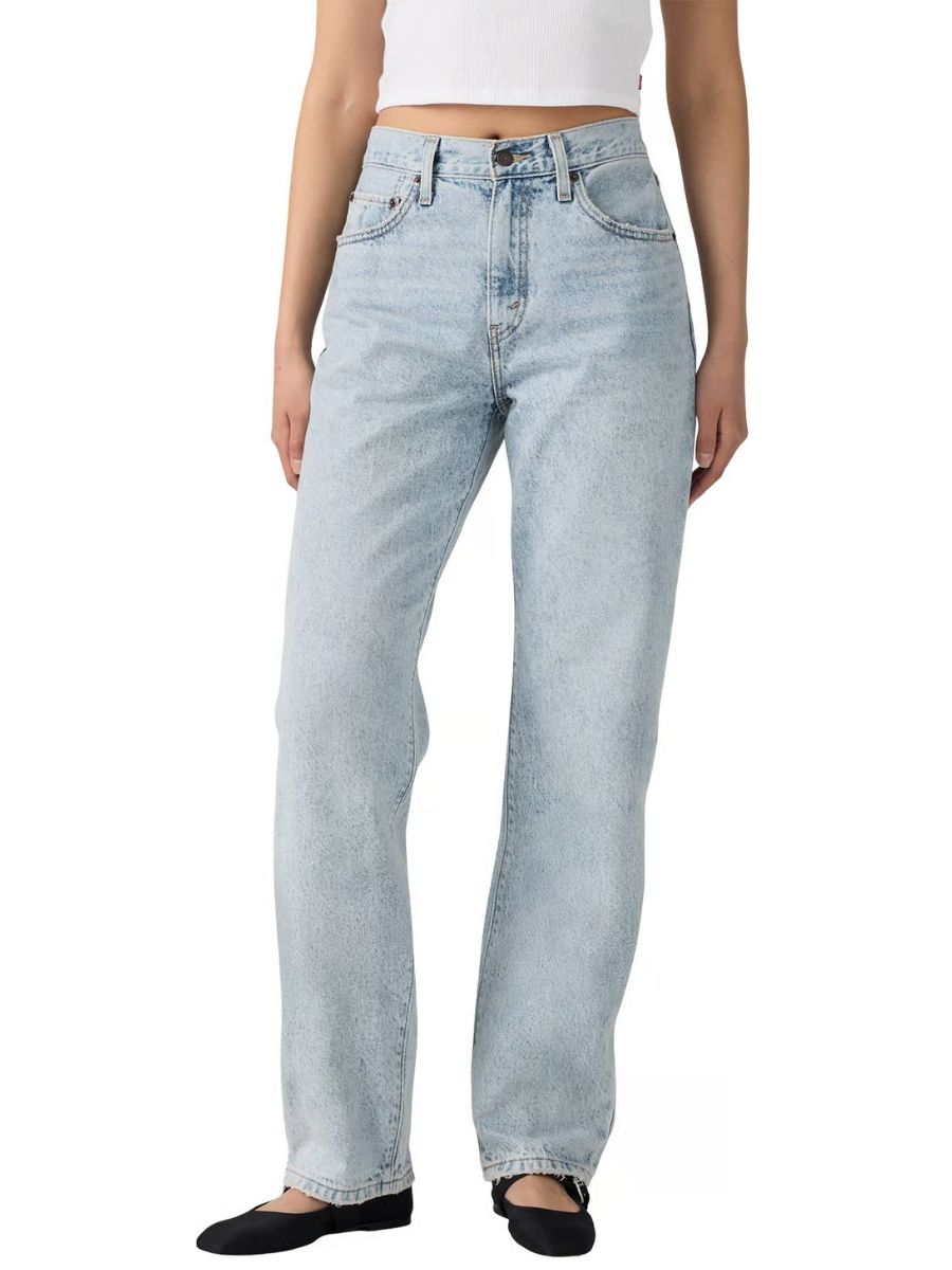 Levi’s Easy Dad Fan Flare Straight Jean