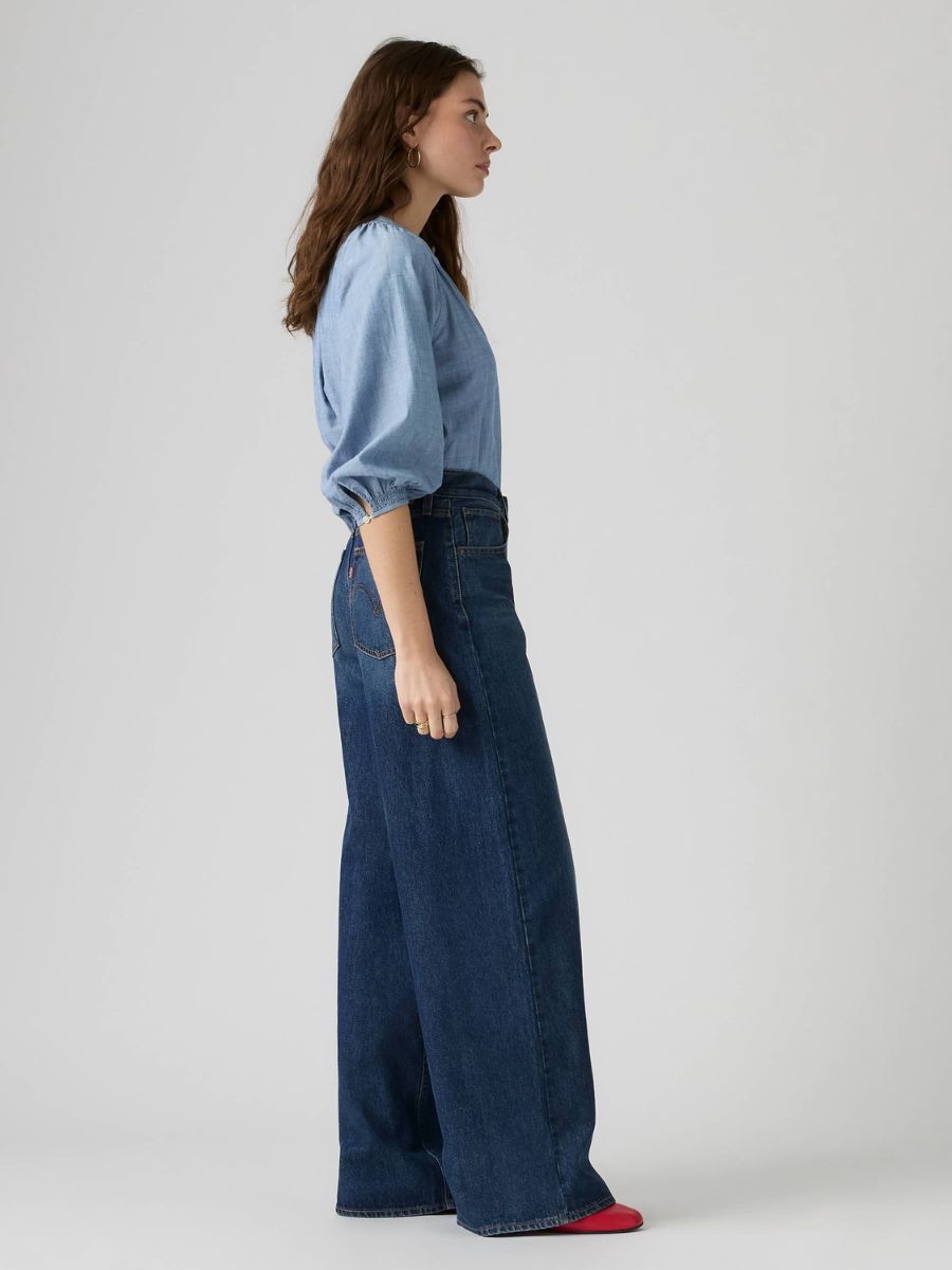 Levi's Middy Wide Leg Midnight Charm Jean