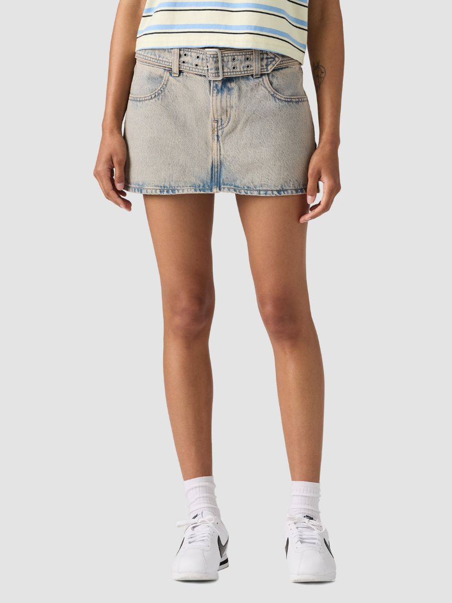 Levi's Belted Mini Skirt Mine Time
