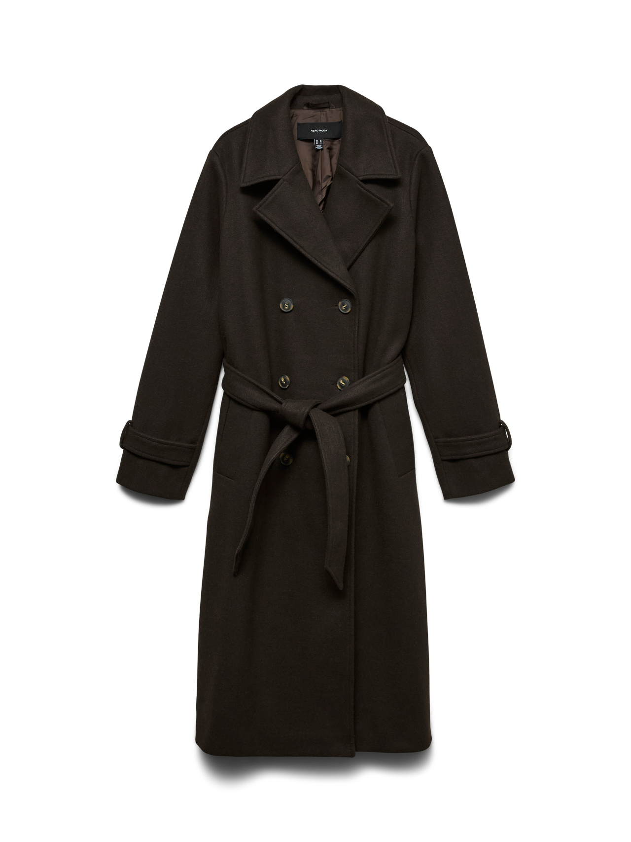 Vero Moda Fortune Vega Long Belted Coat