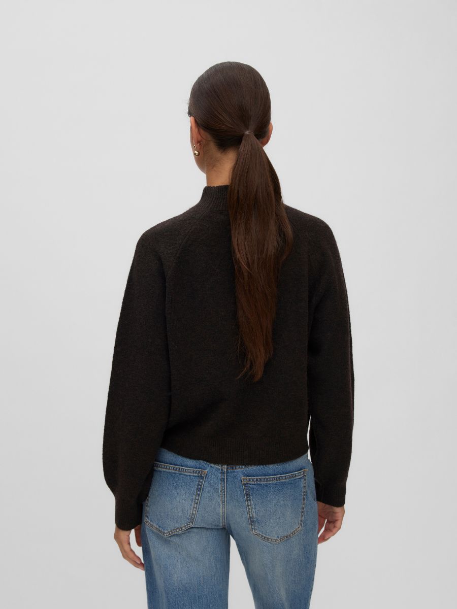 Leaf Highneck Pullover