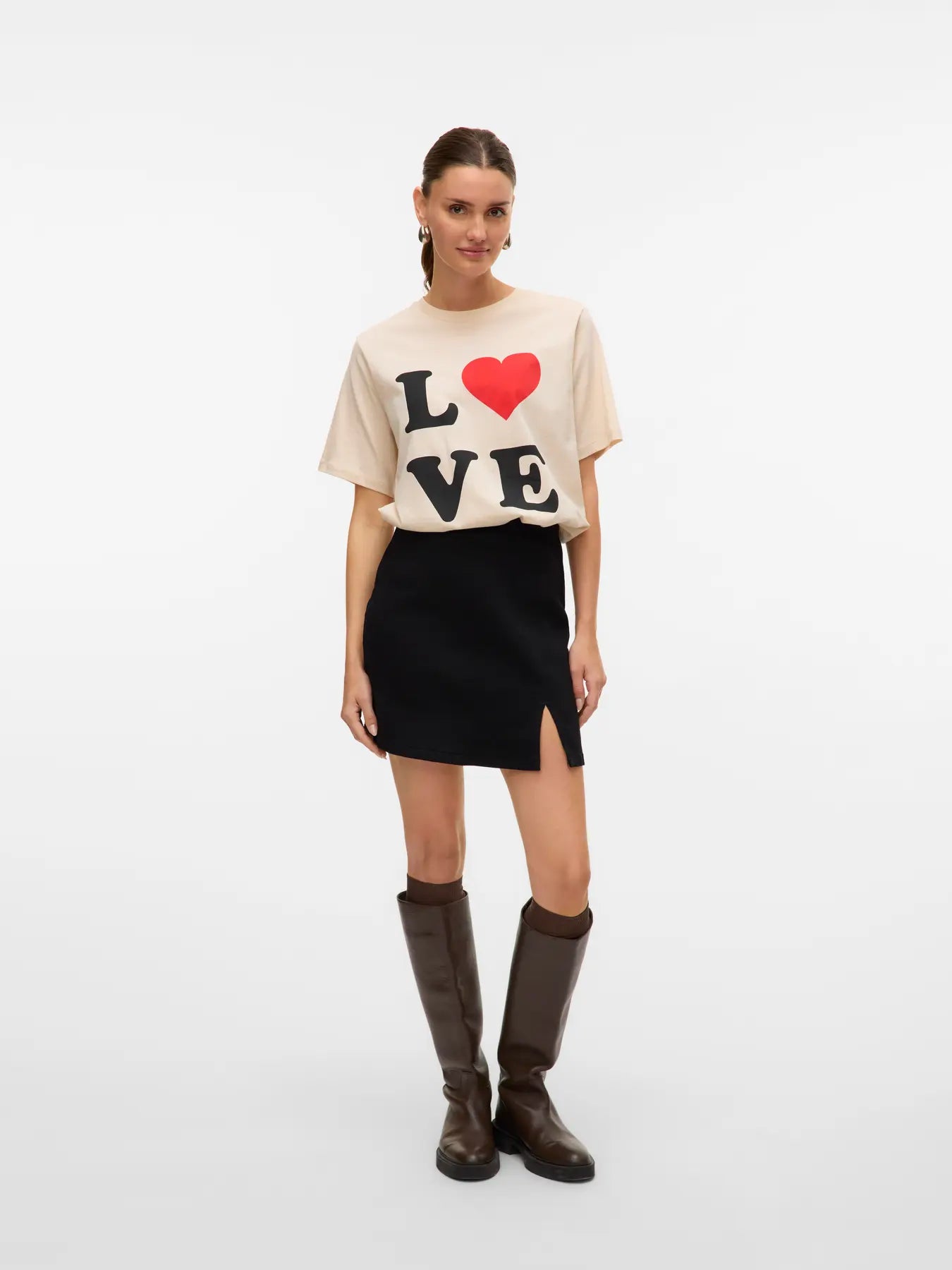 Nelly Denim Short Skirt