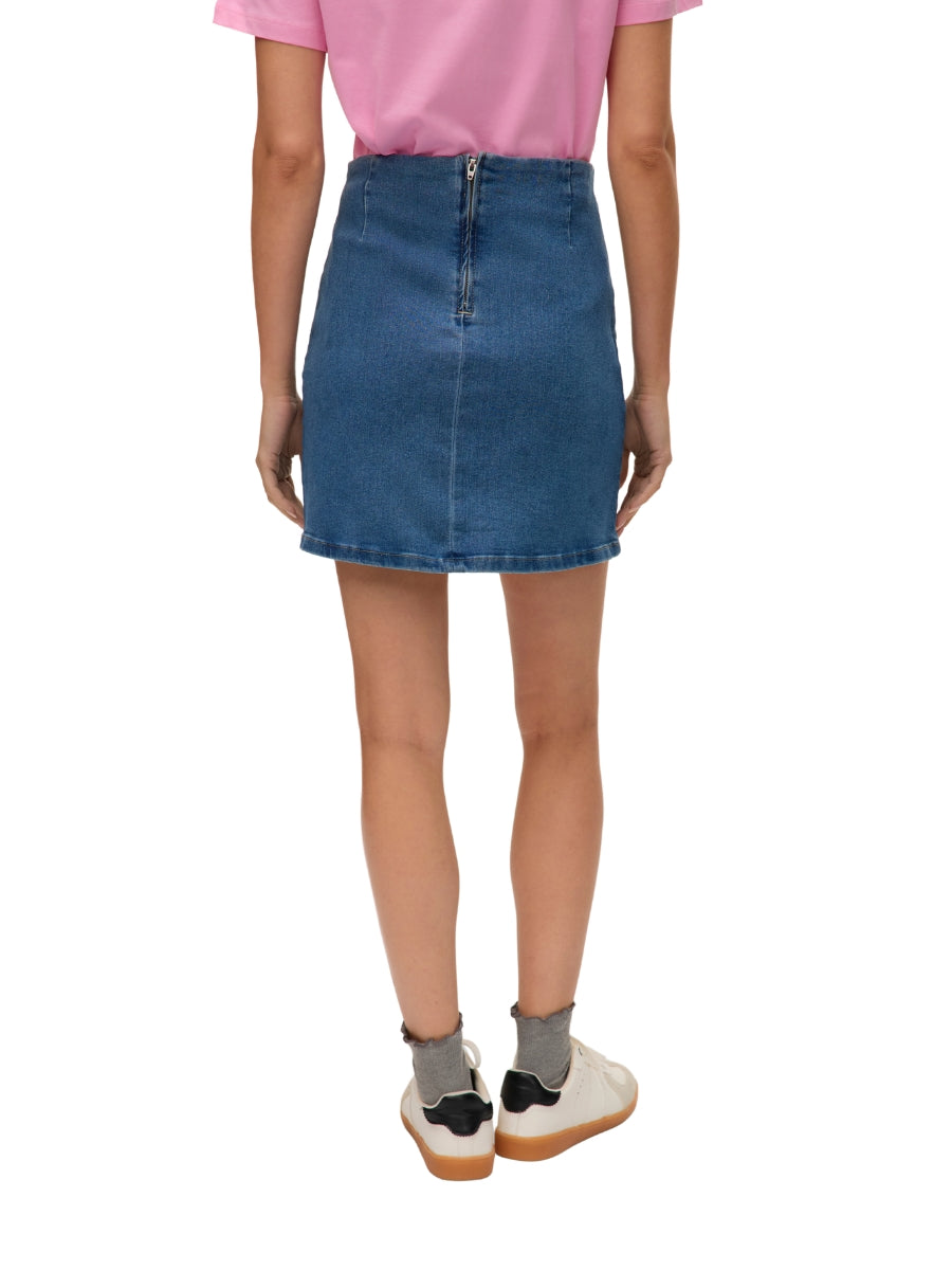 Nelly Denim Short Skirt
