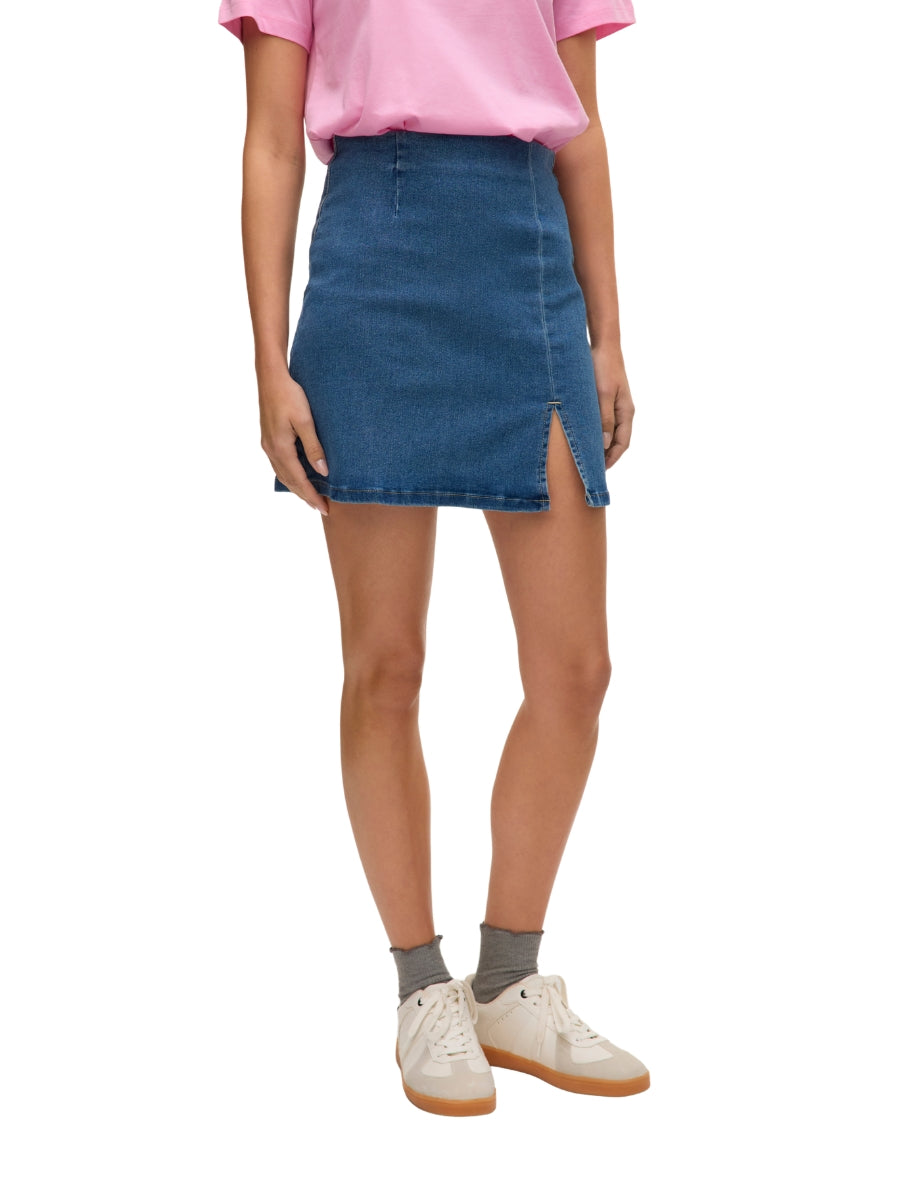 Nelly Denim Short Skirt