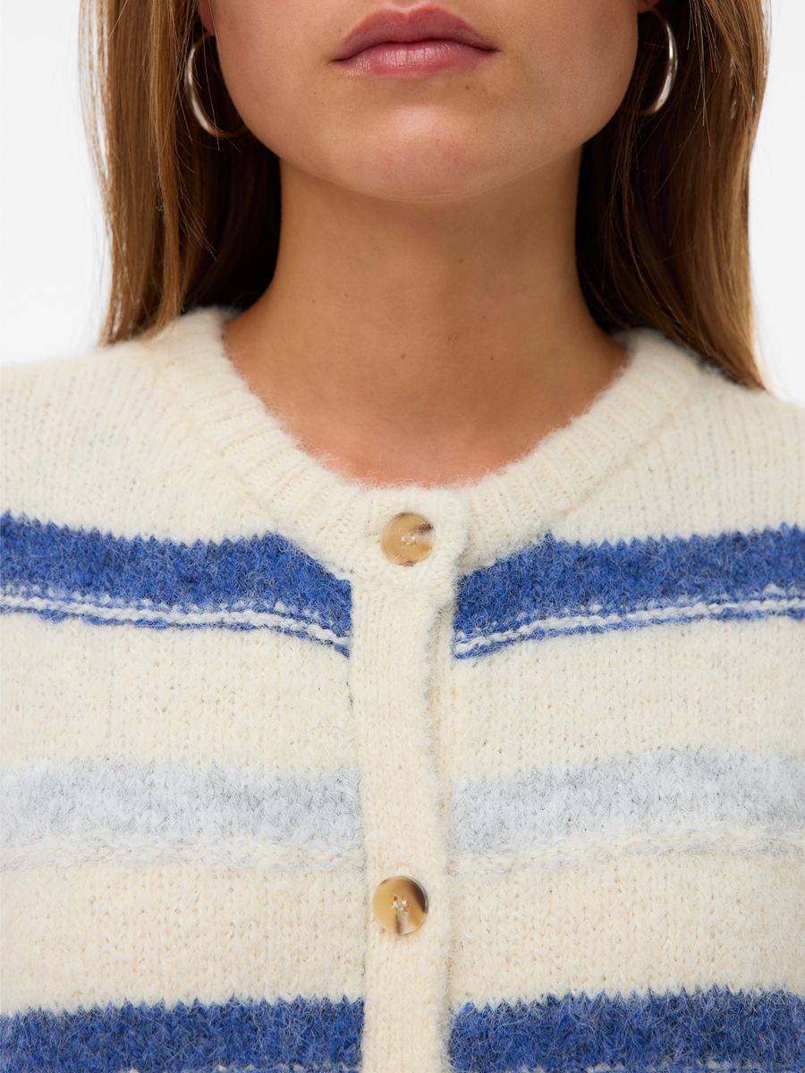 Vero Moda Kira O-Neck Striped Vest