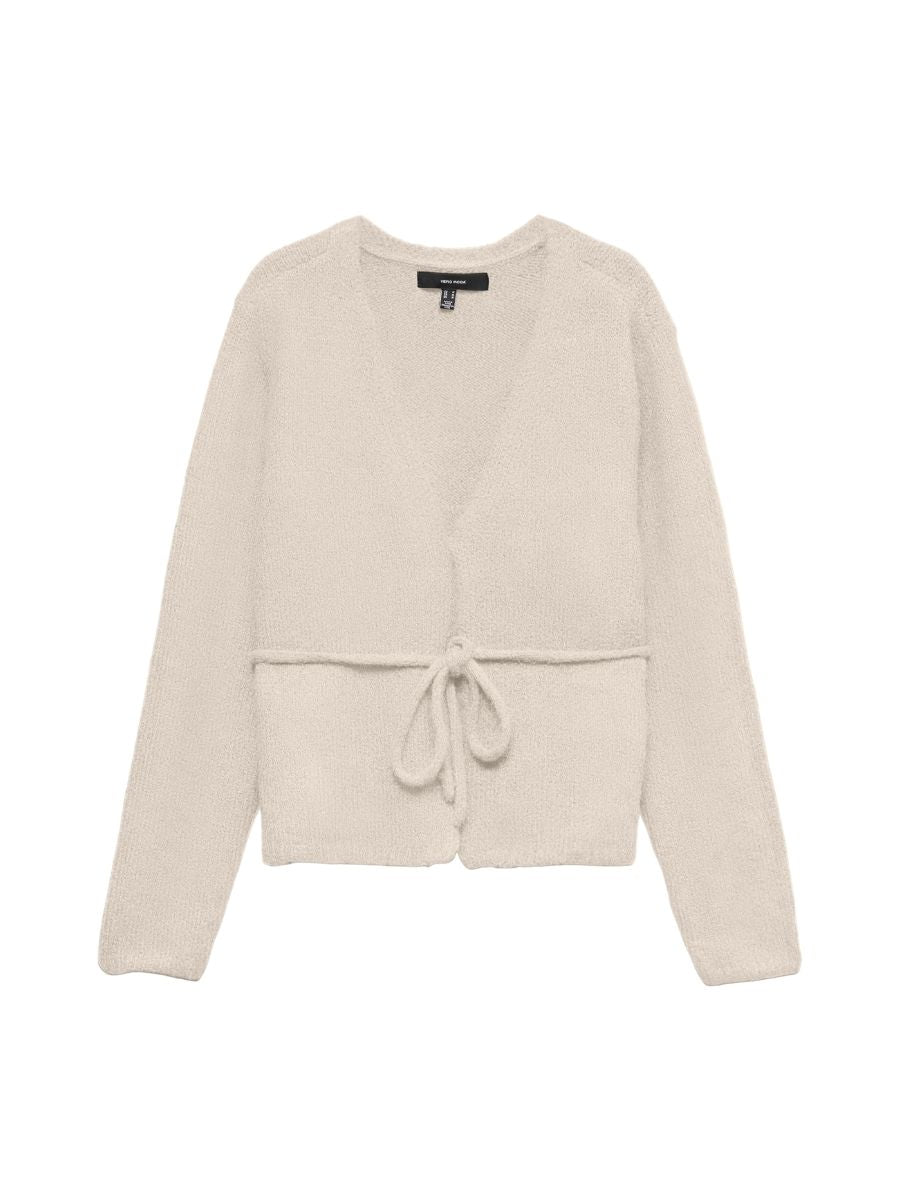 Vero Moda Cora V-Neck Wrap Wool Cardigan