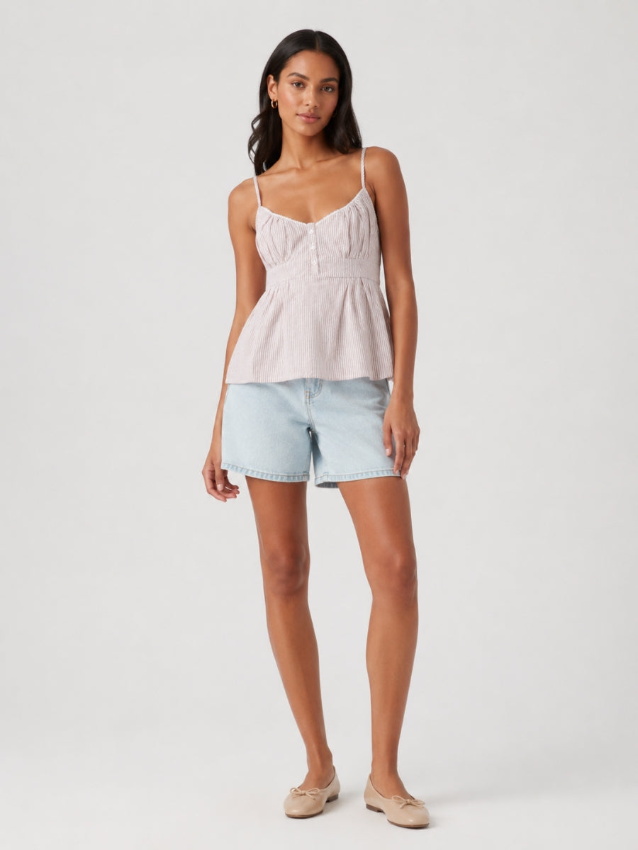 Ray Stripe Camisole Top
