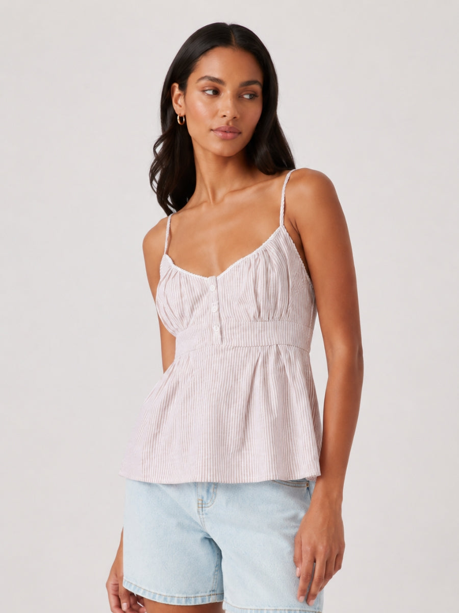Ray Stripe Camisole Top