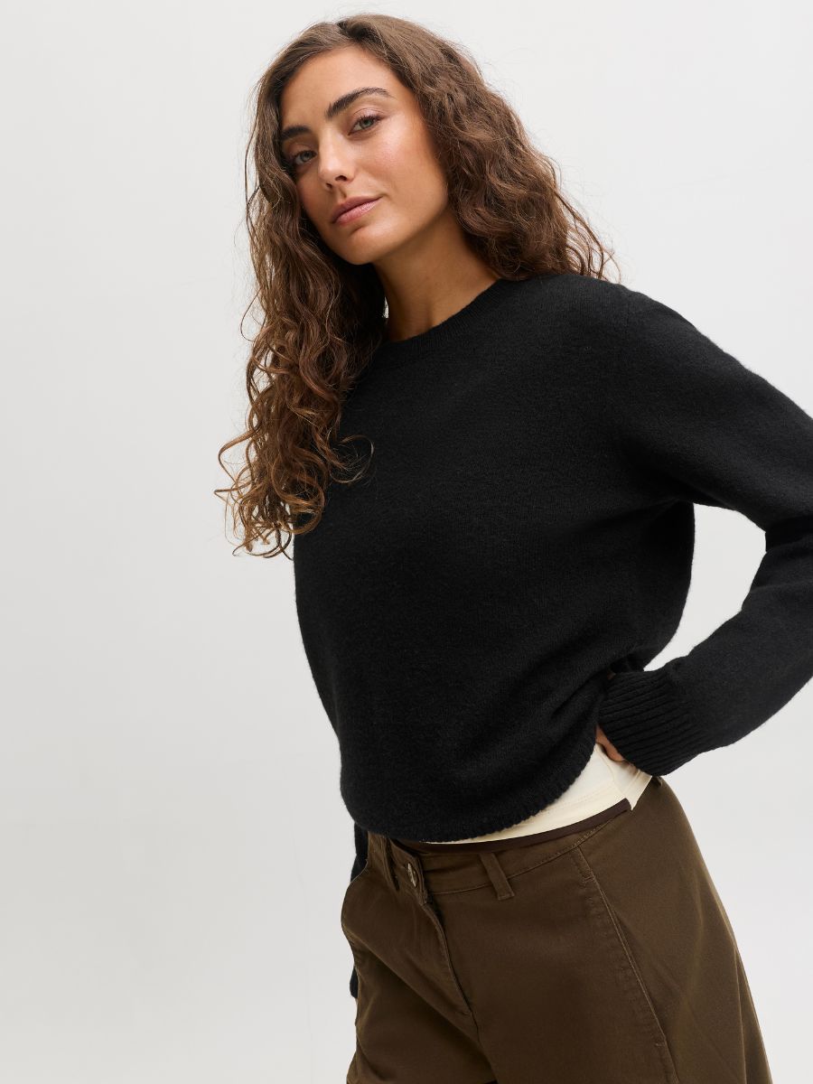 Elba Crew Neck Knit Sweater