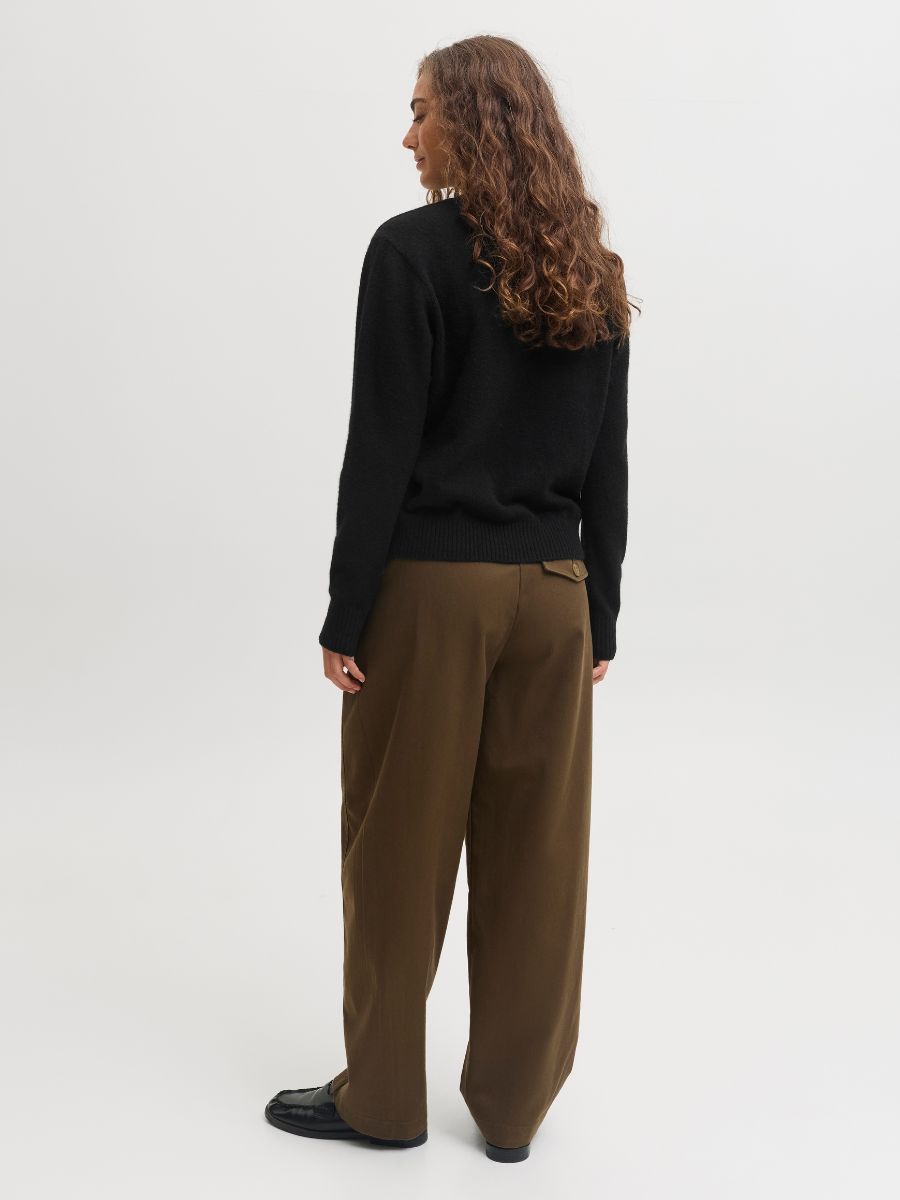 Elba Crew Neck Knit Sweater