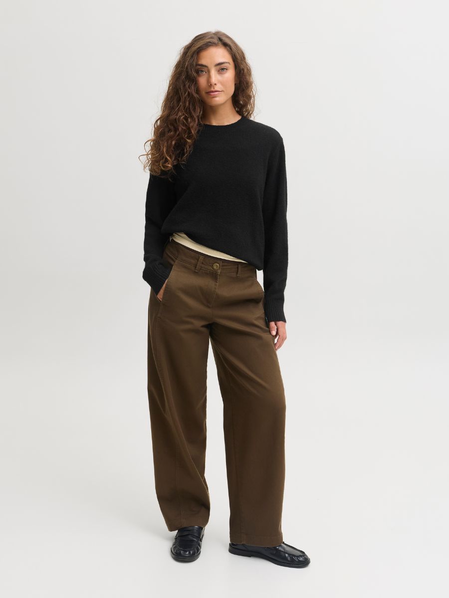Elba Crew Neck Knit Sweater
