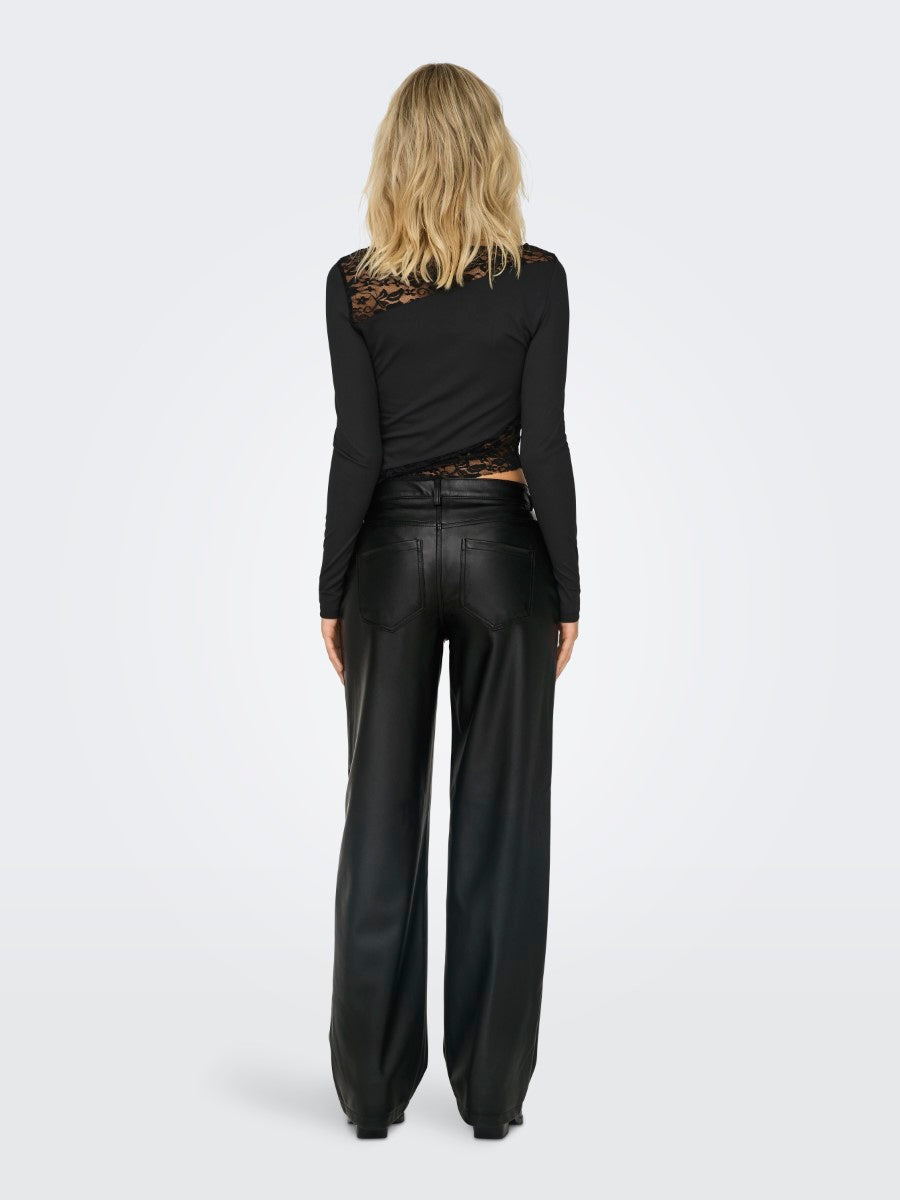 Kiri Faux Leather Pant