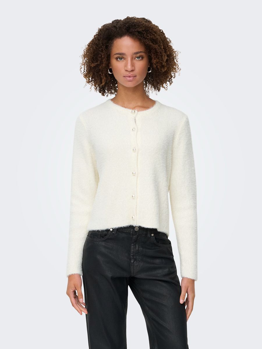 Petra Pearl O-Neck Cardigan