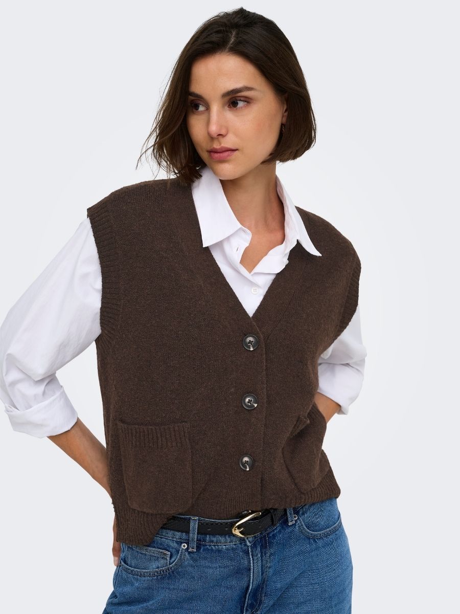 Super Life V-Neck Sweater Vest