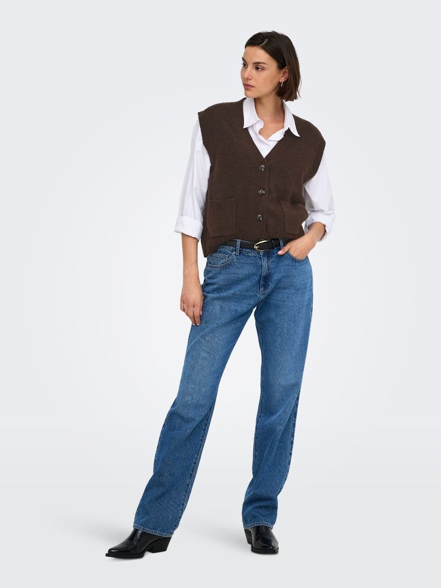 Super Life V-Neck Sweater Vest