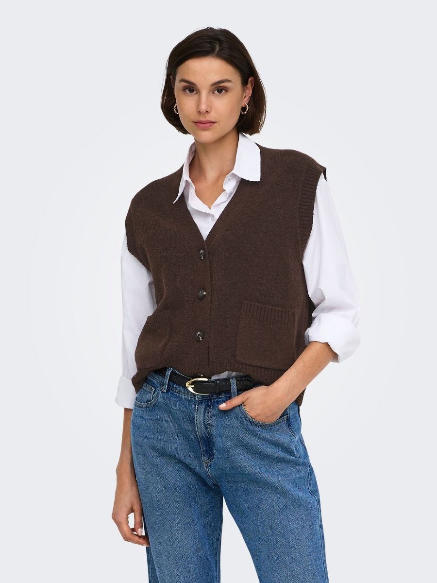 Super Life V-Neck Sweater Vest