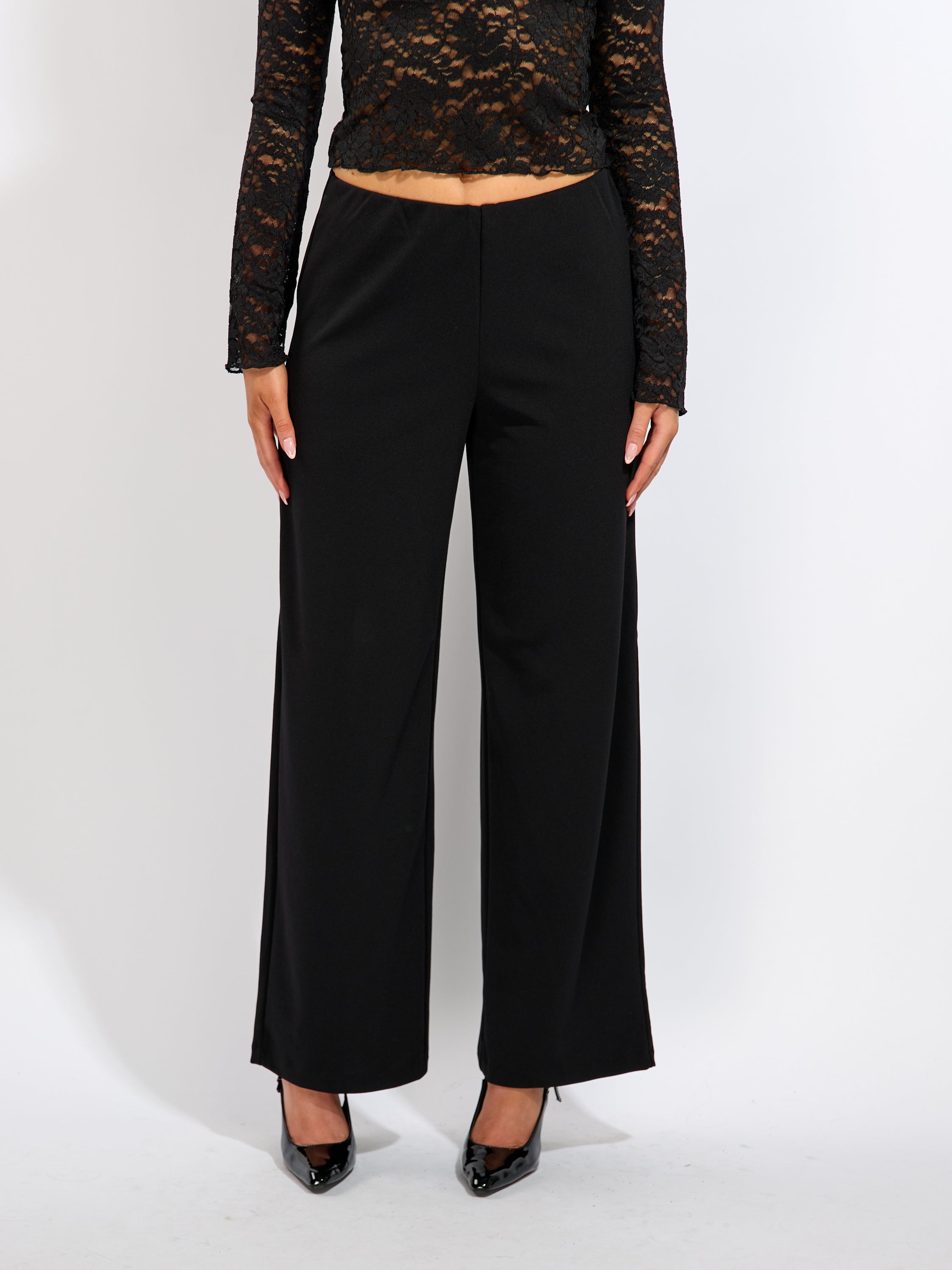 Bremen-Yo Life Mid Waist Wide-Leg Pants