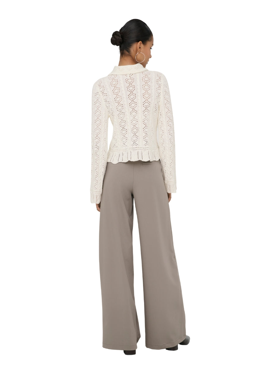 Frieda Long Sleeve Structured Cardigan