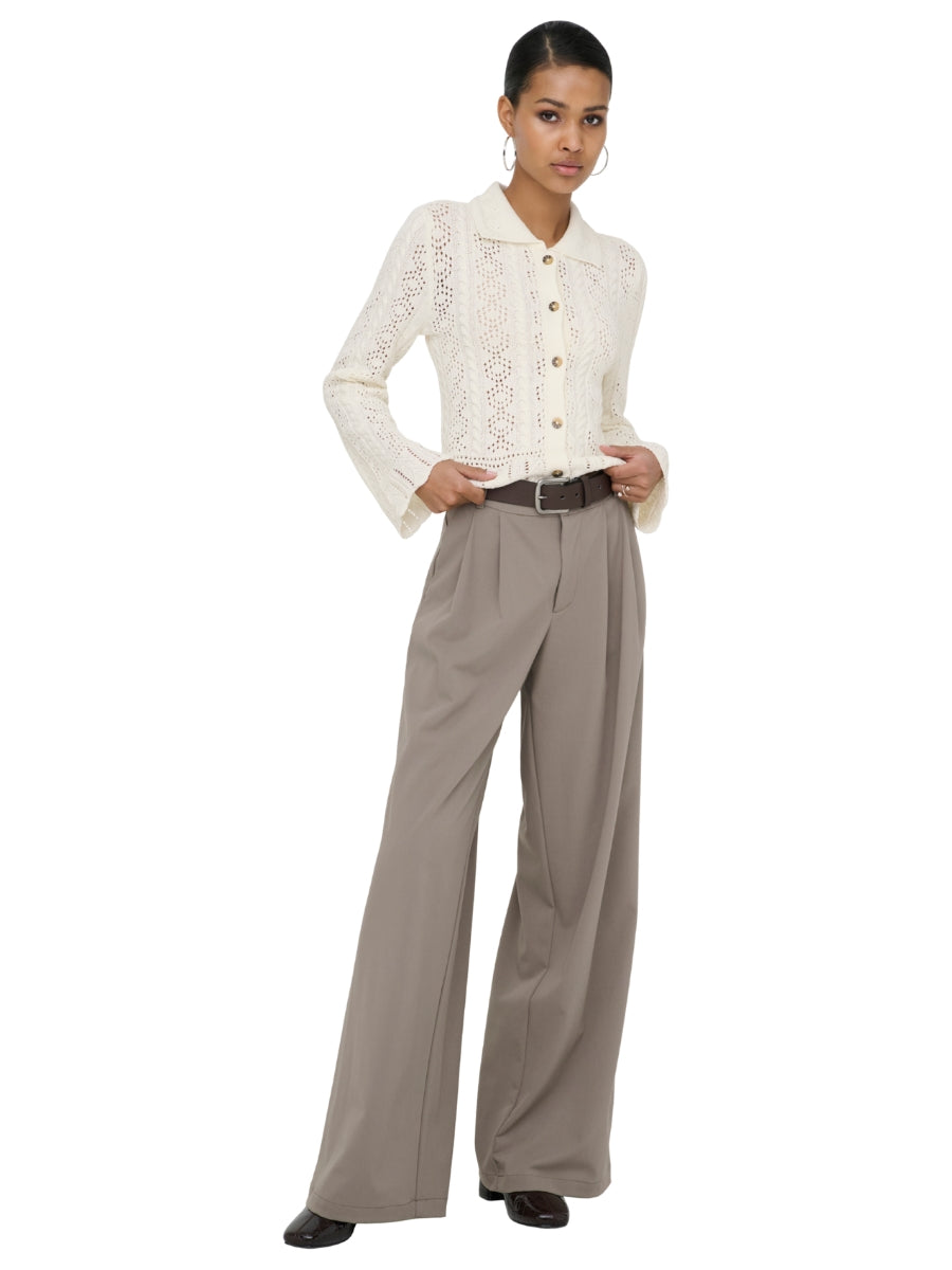 Frieda Long Sleeve Structured Cardigan