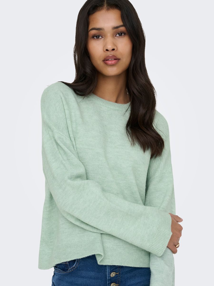 Simoni O-Neck Knit Pullover