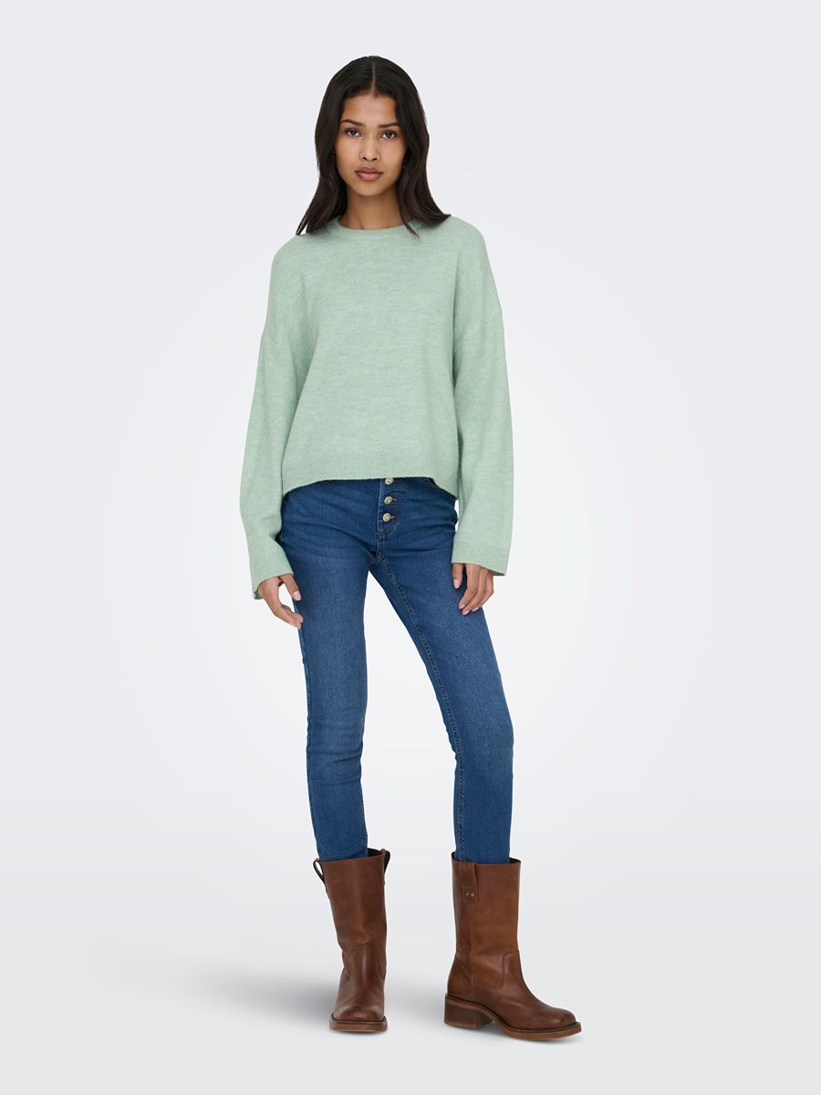 Simoni O-Neck Knit Pullover