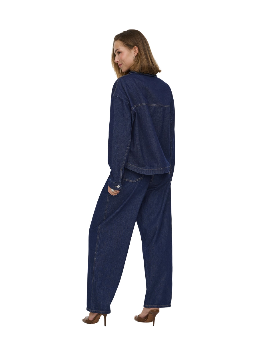 Only Lara Long Sleeve Denim Shacket