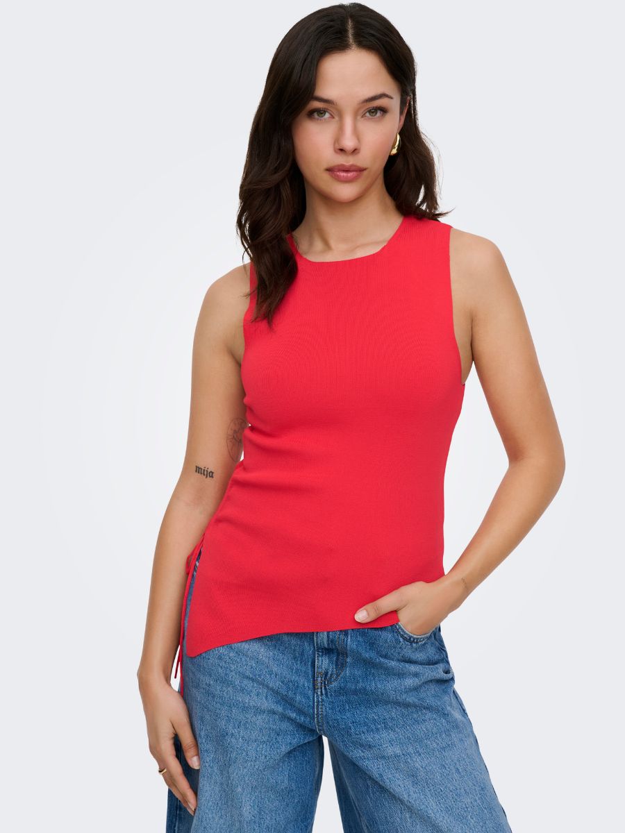 Only Milo O-Neck String Top