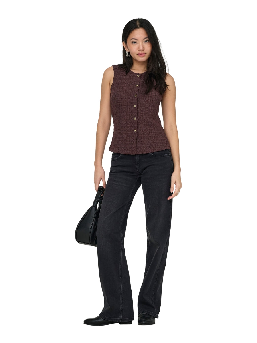 Ilse Life Sleeveless Structured Vest