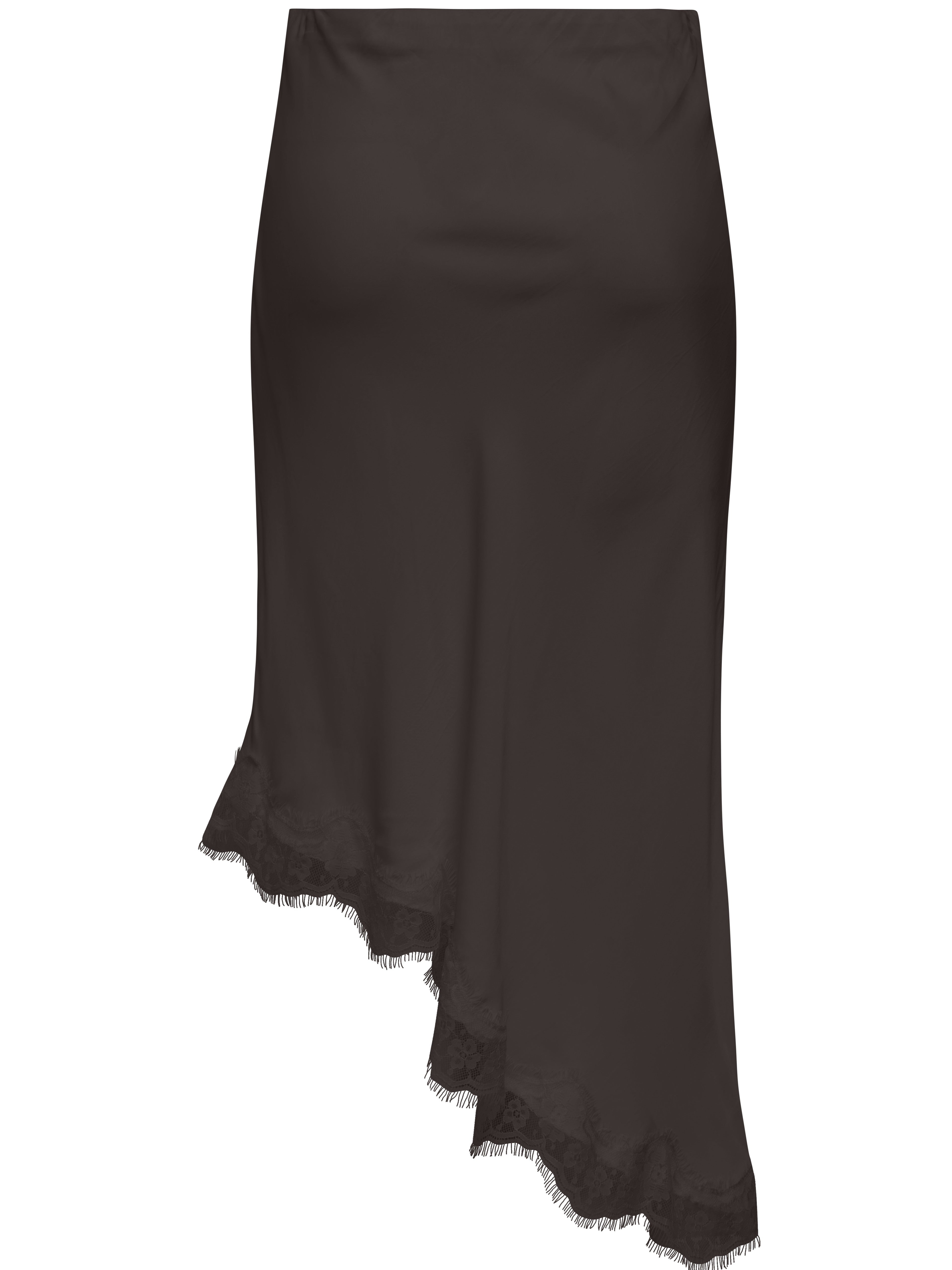 Only Faraya Satin Lace Midi Skirt