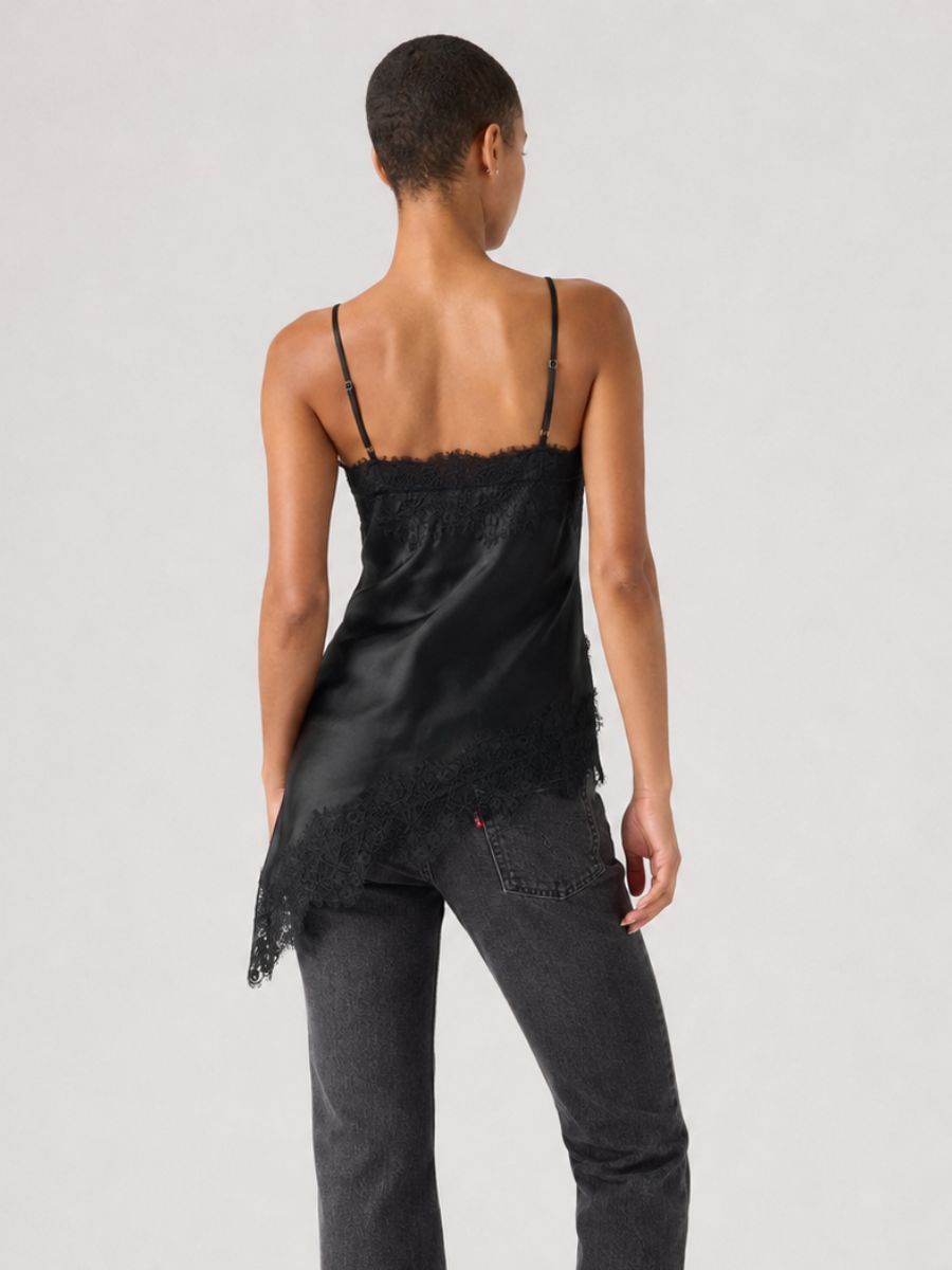 Only Indona Satin Lace Top