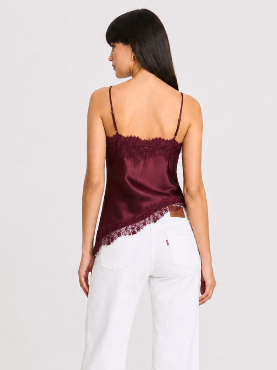Only Indona Satin Lace Top