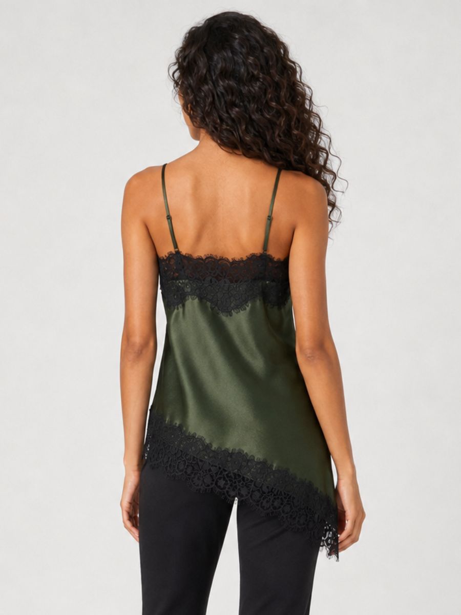 Only Indona Satin Lace Top